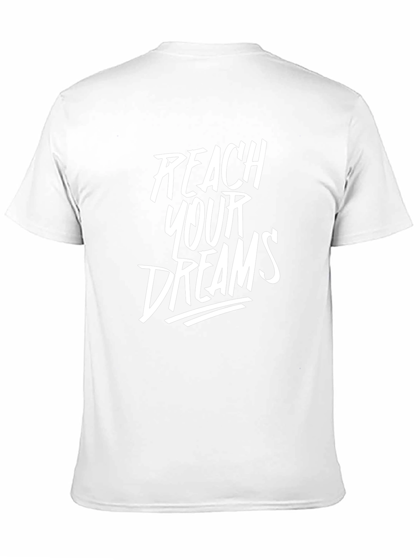 Reach Your Dreams Black Graphic Tee
