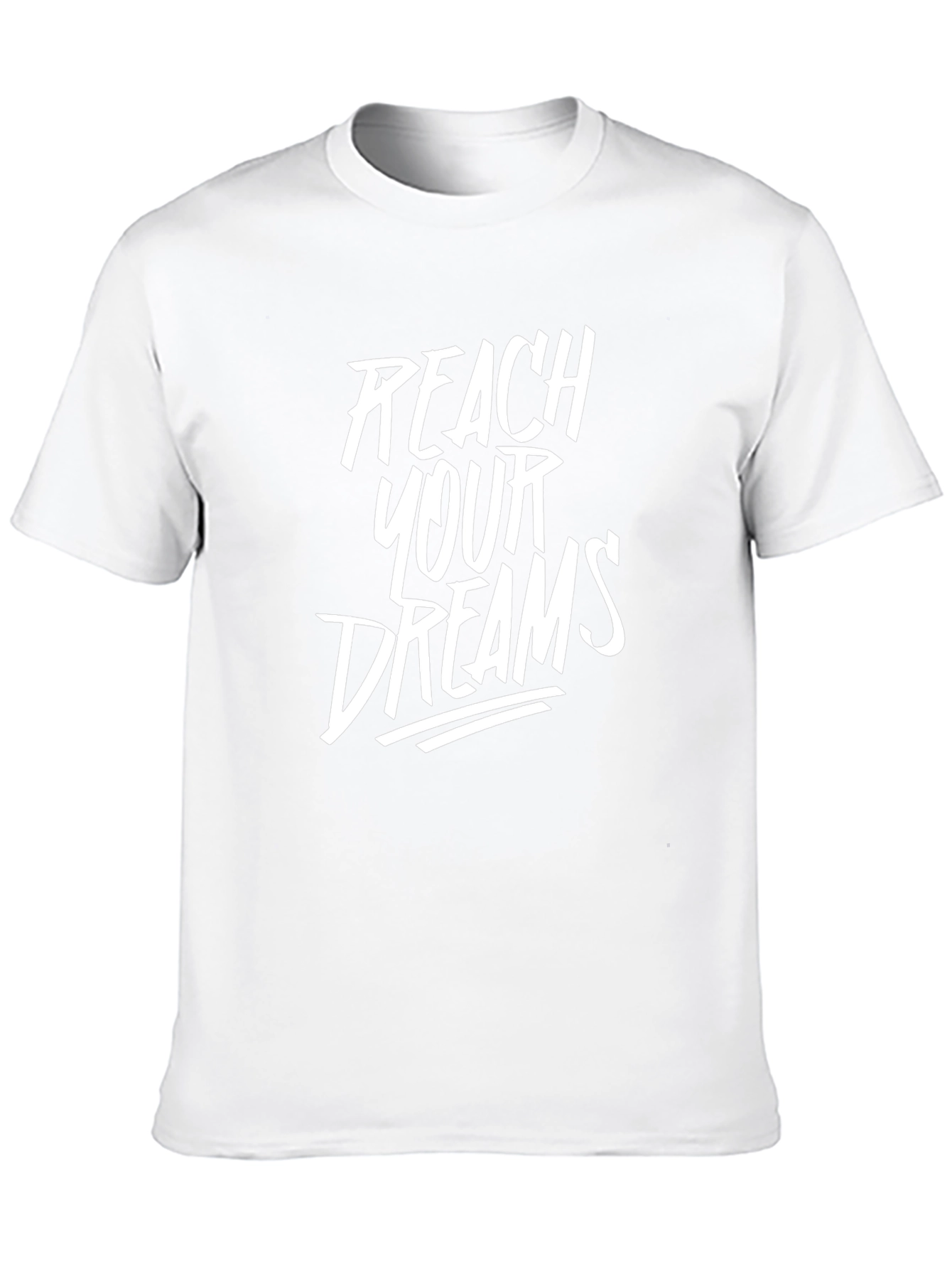 Reach Your Dreams Black Graphic Tee