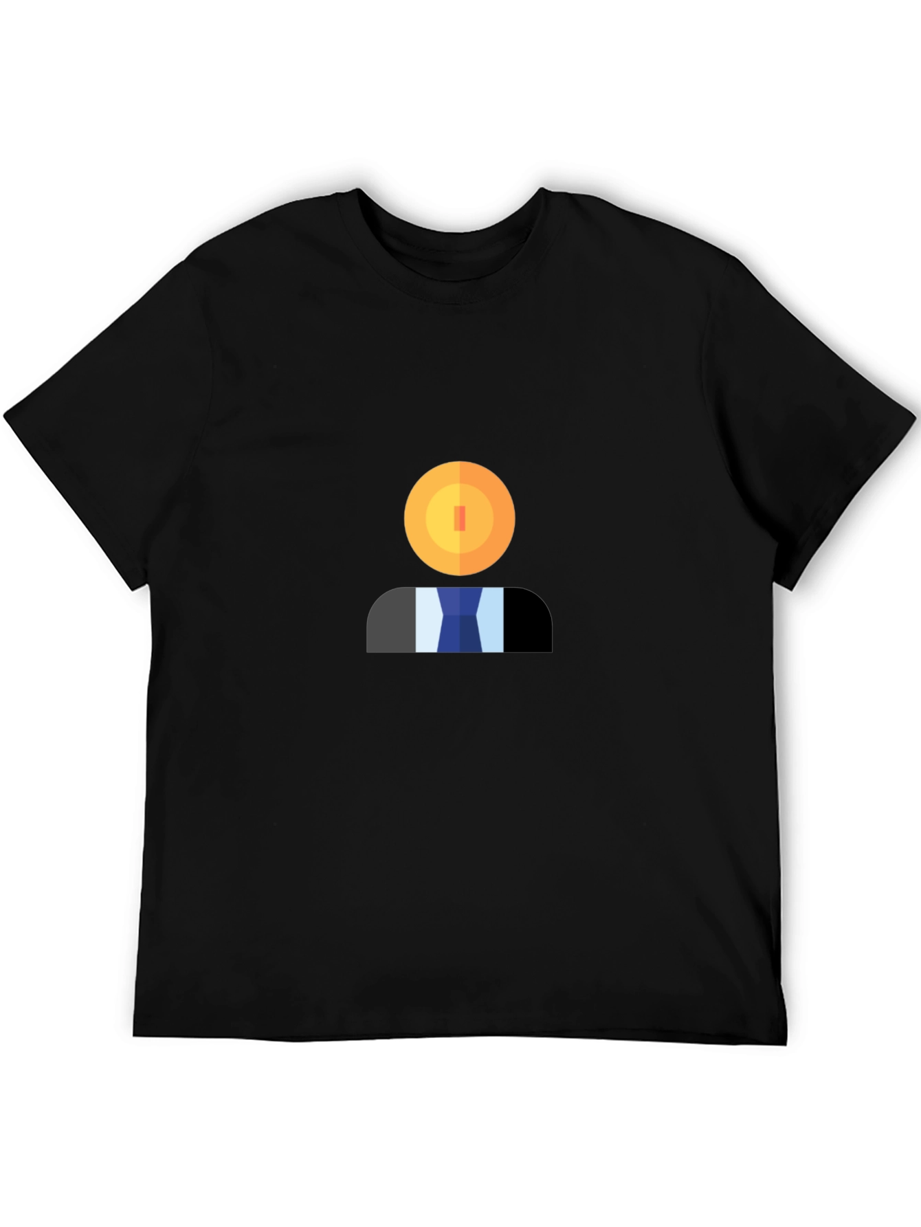 Geometric Head T-Shirt - Modern Graphic Tee