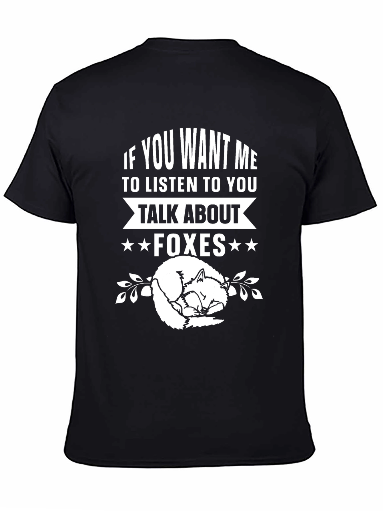 Fox Lover T-Shirt - Talk About Foxes Tee