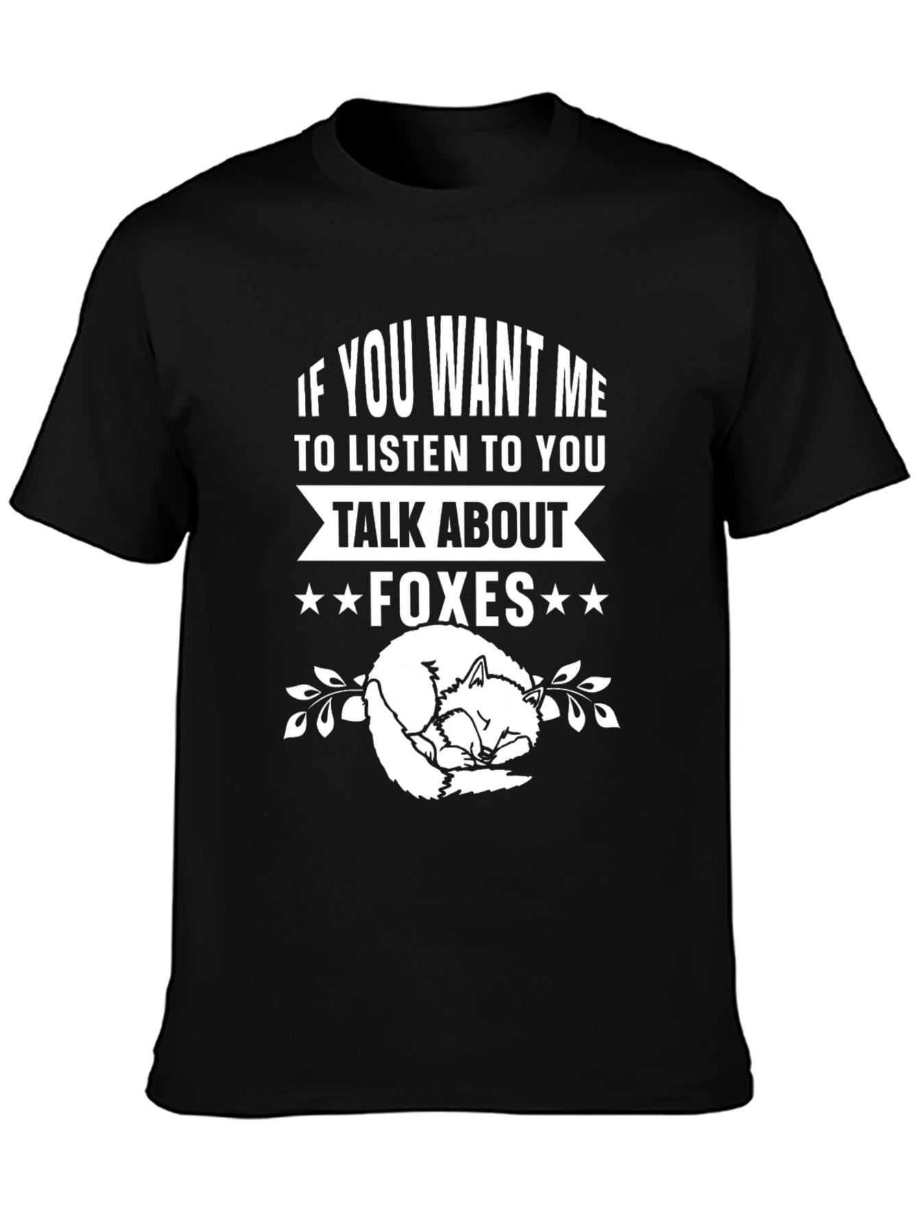 Fox Lover T-Shirt - Talk About Foxes Tee