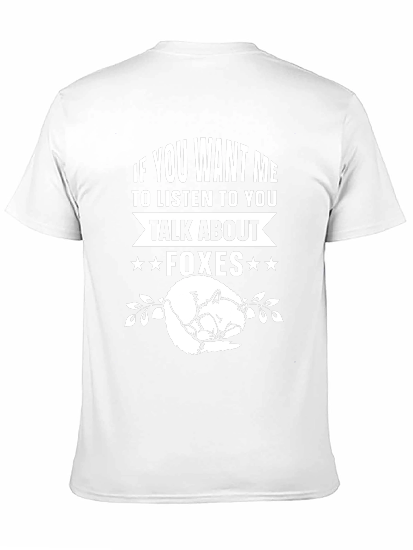 Fox Lover T-Shirt - Talk About Foxes Tee