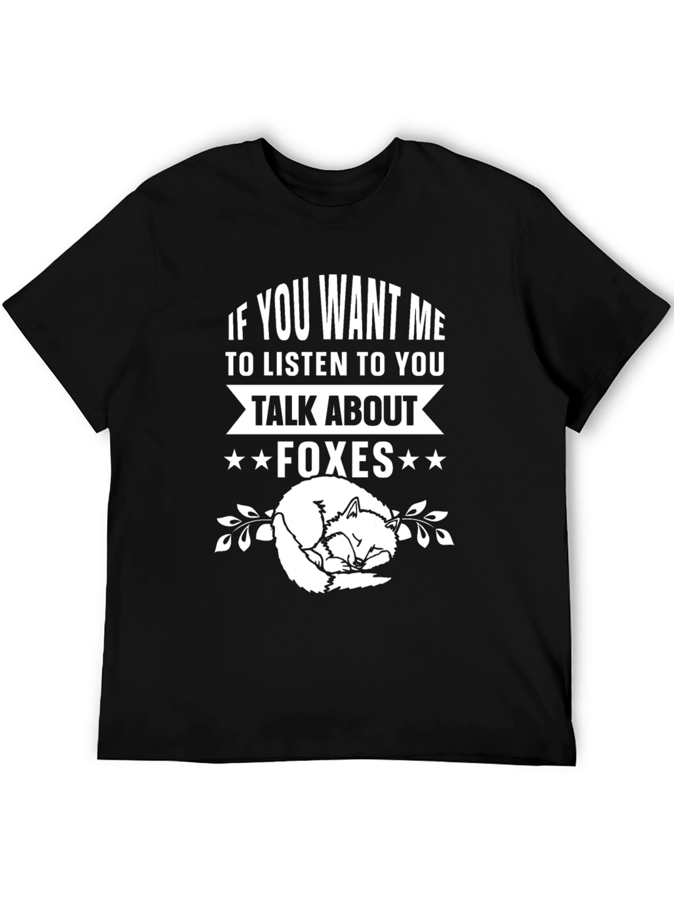 Fox Lover T-Shirt - Talk About Foxes Tee
