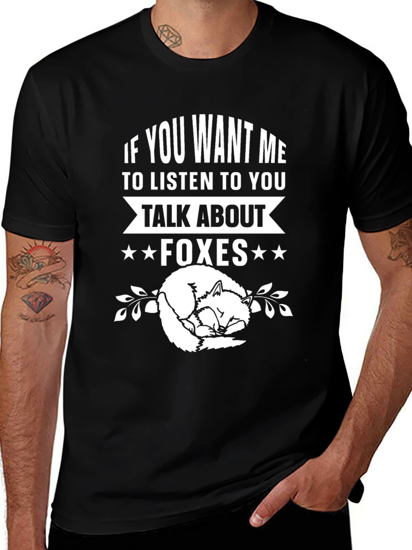 Fox Lover T-Shirt - Talk About Foxes Tee