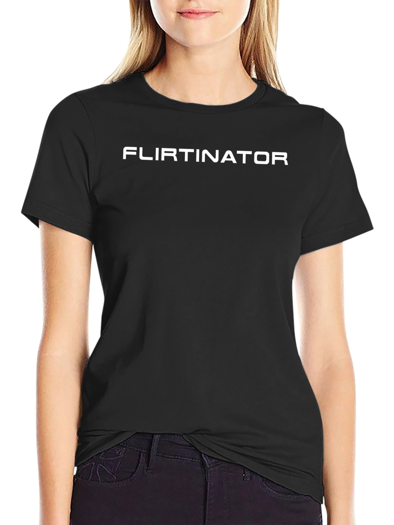 Flirtinator Graphic Tee - Black