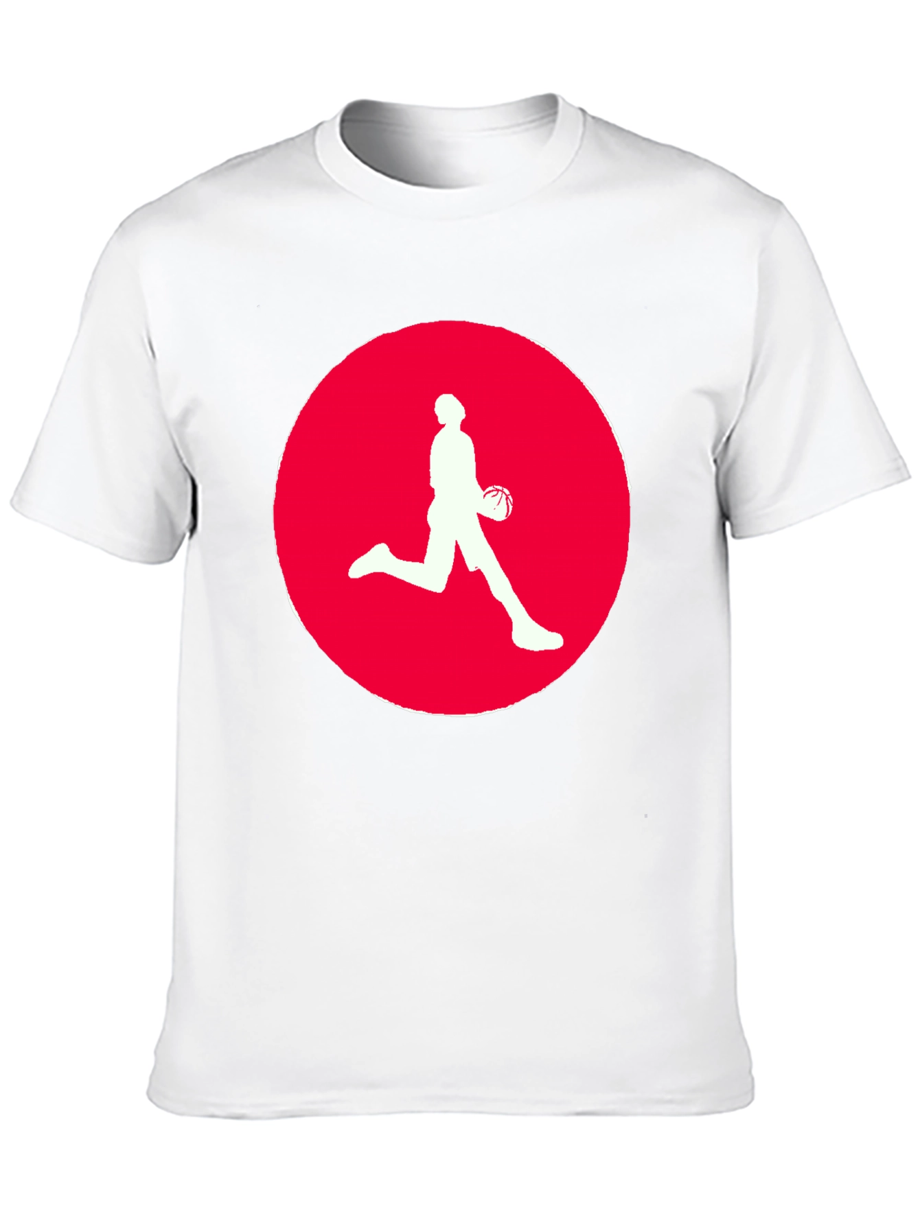 Mens Black Basketball Graphic T-Shirt