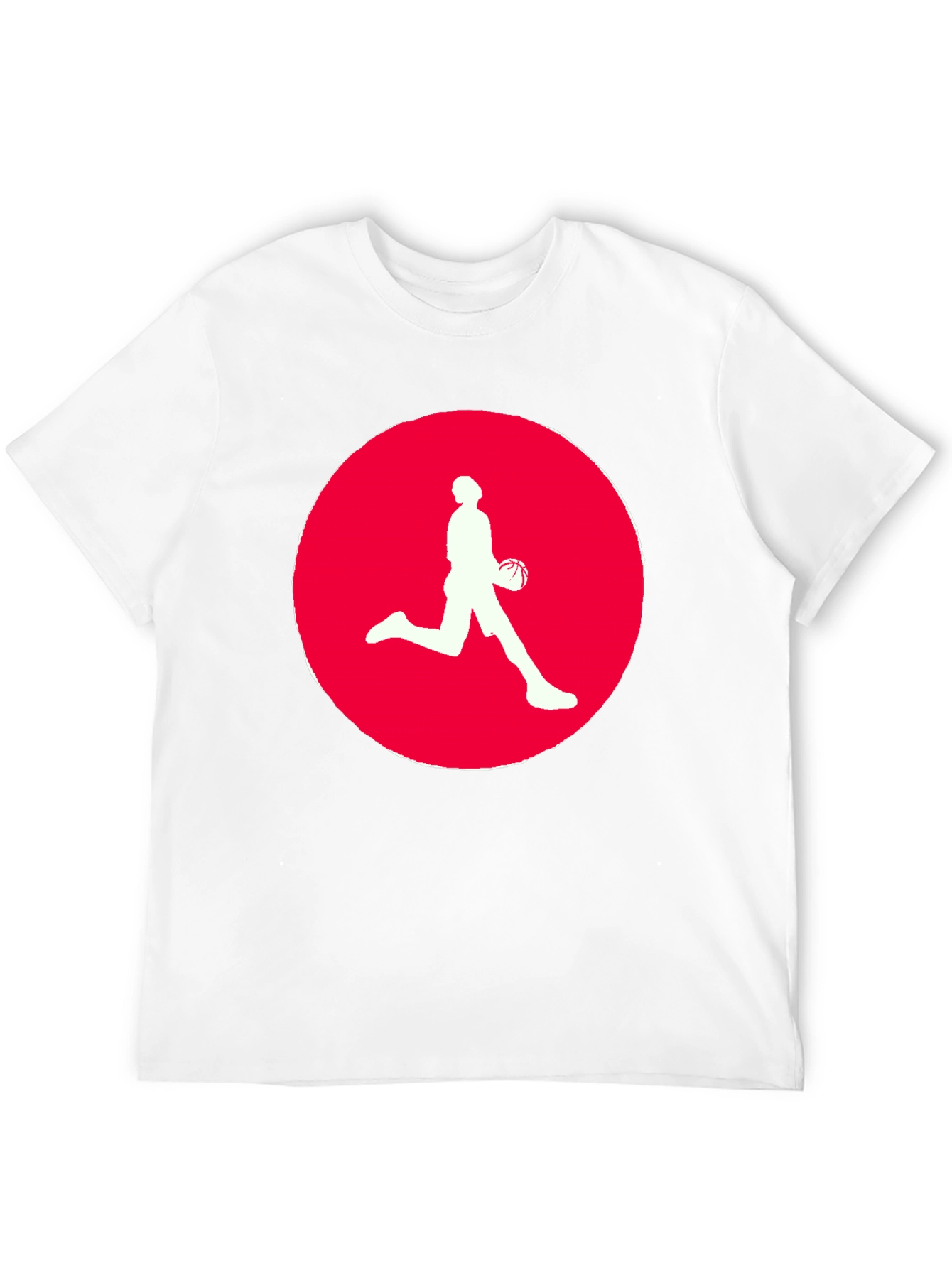 Mens Black Basketball Graphic T-Shirt
