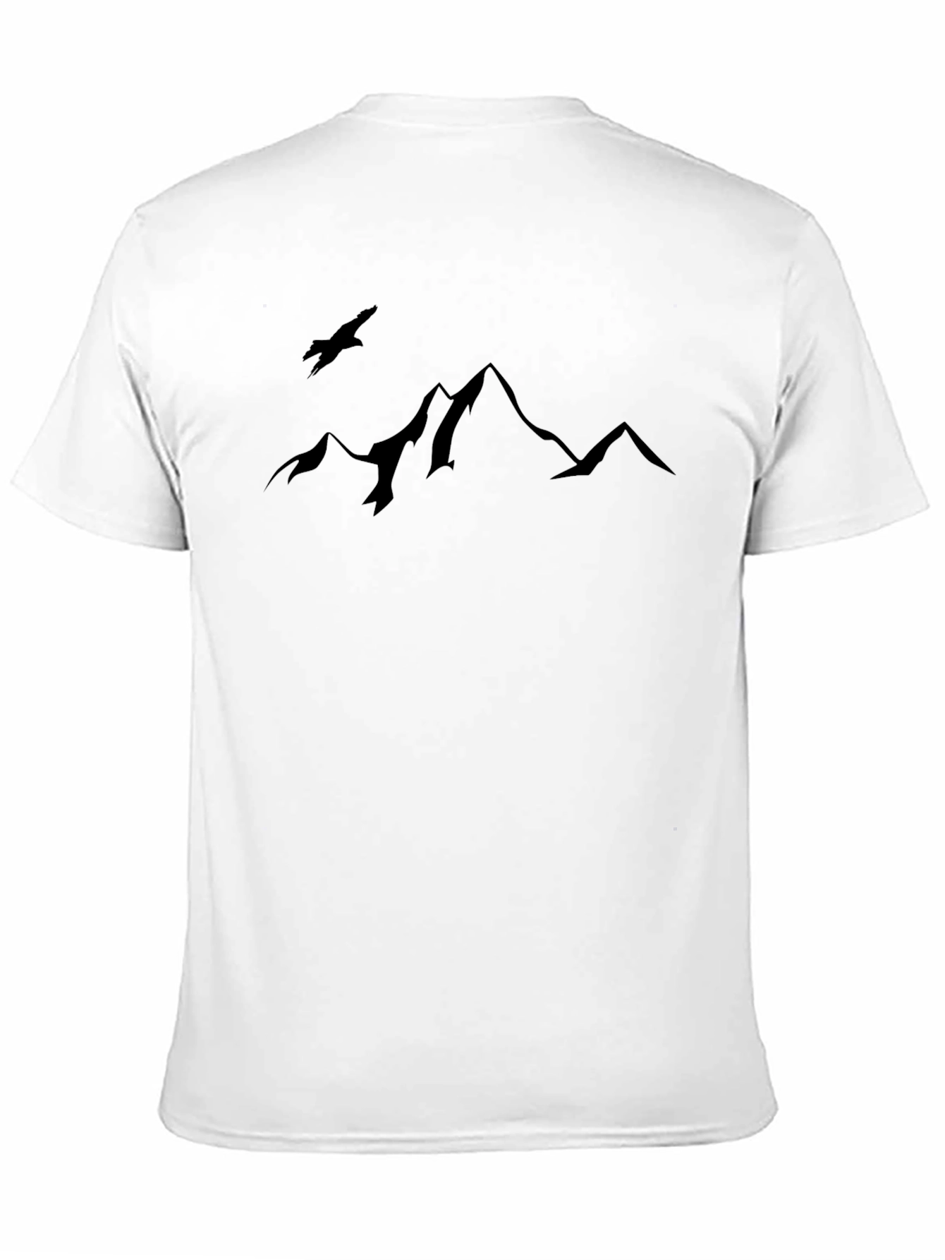 Mountain Graphic Tee - Nature Lovers Black T-Shirt