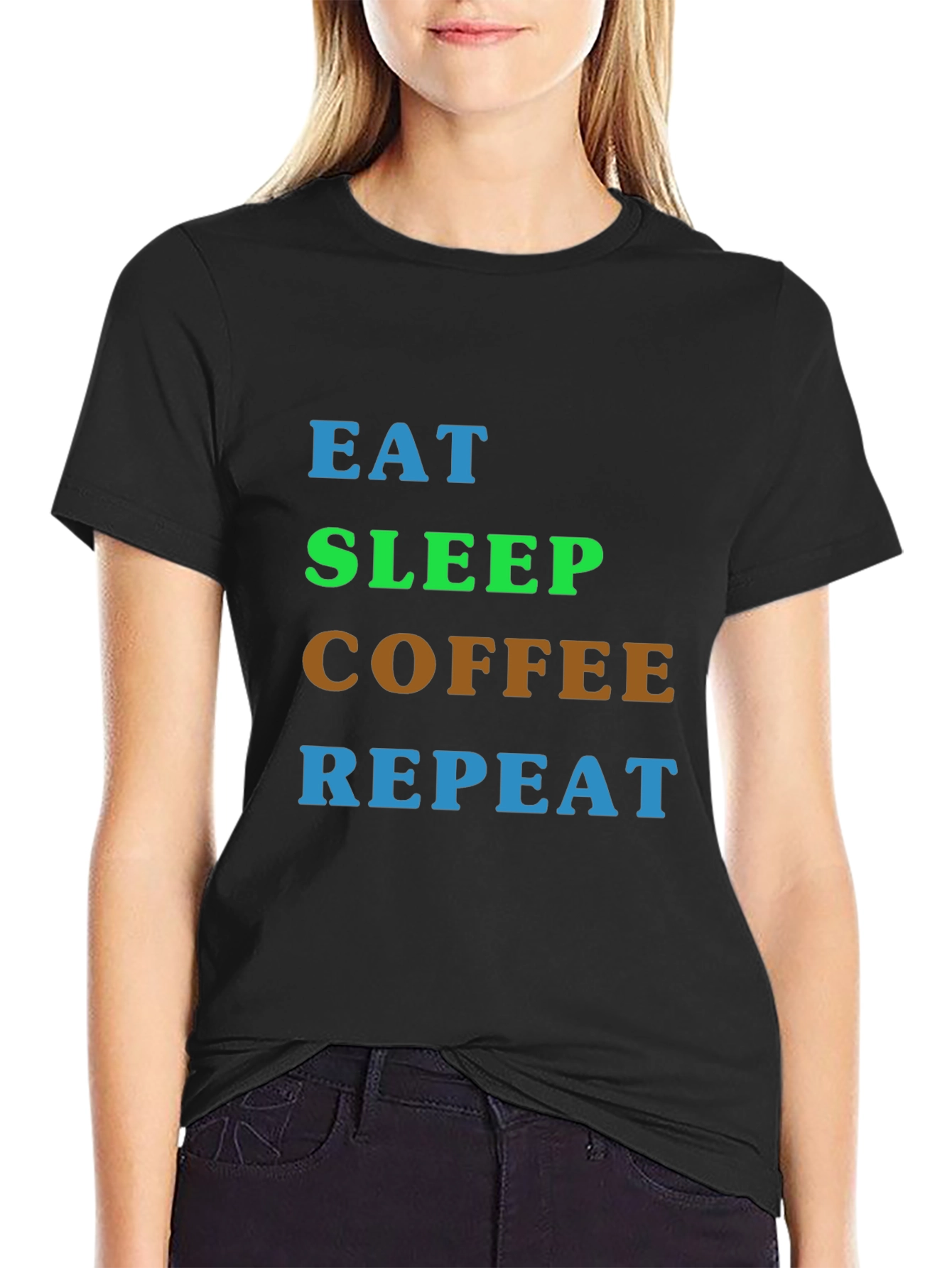 Eat Sleep Coffee Repeat T-Shirt