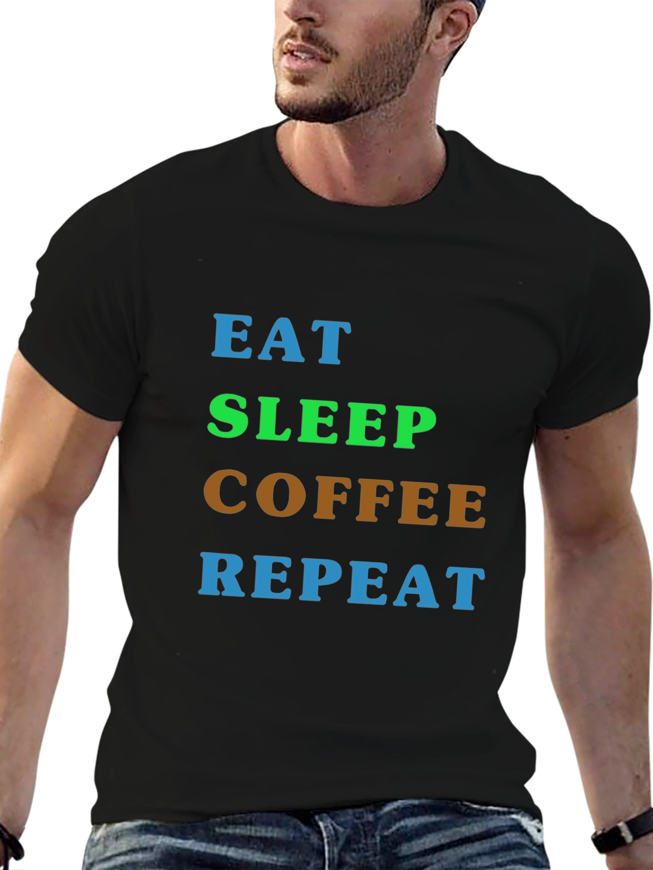 Eat Sleep Coffee Repeat T-Shirt