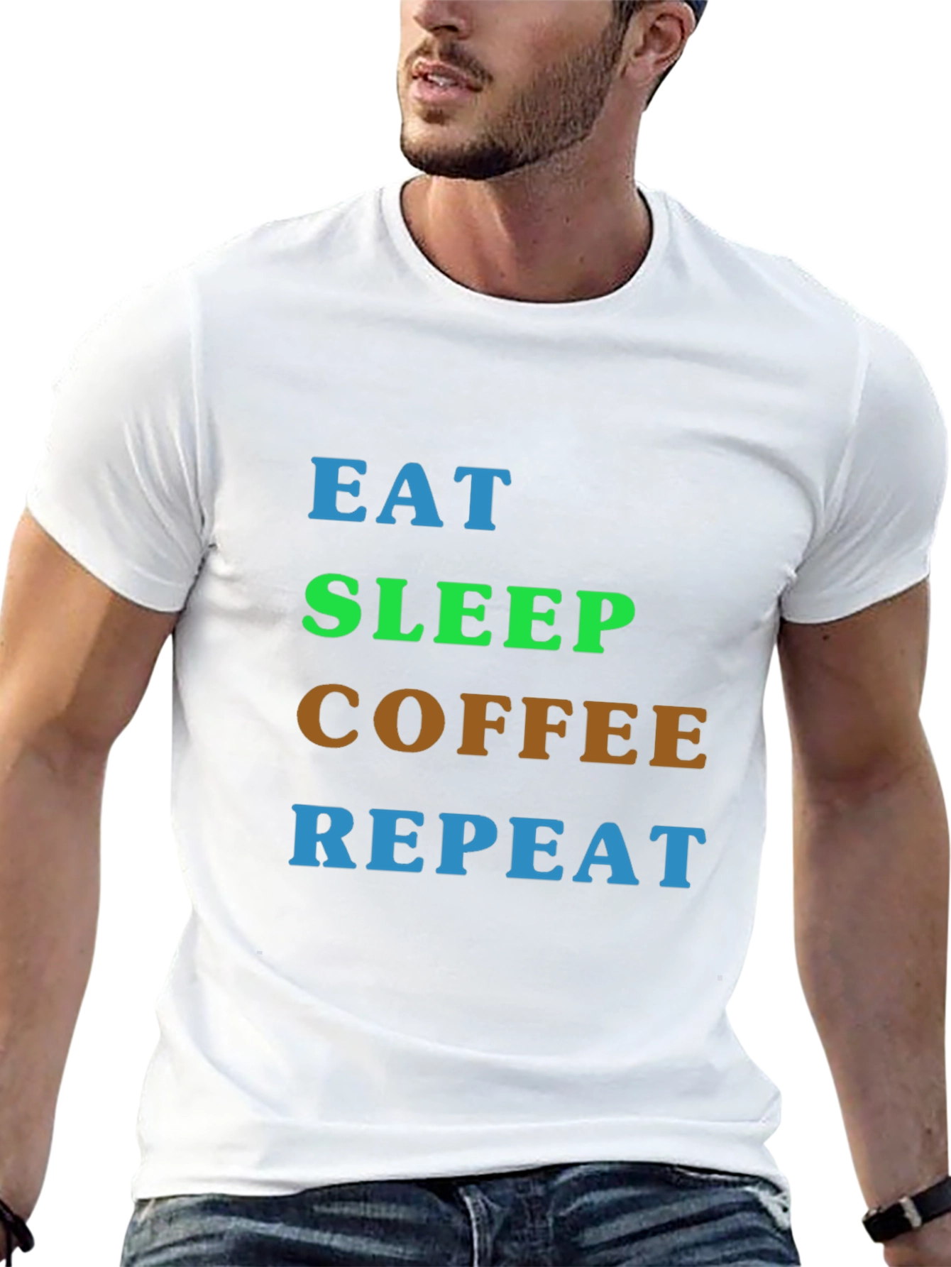 Eat Sleep Coffee Repeat T-Shirt