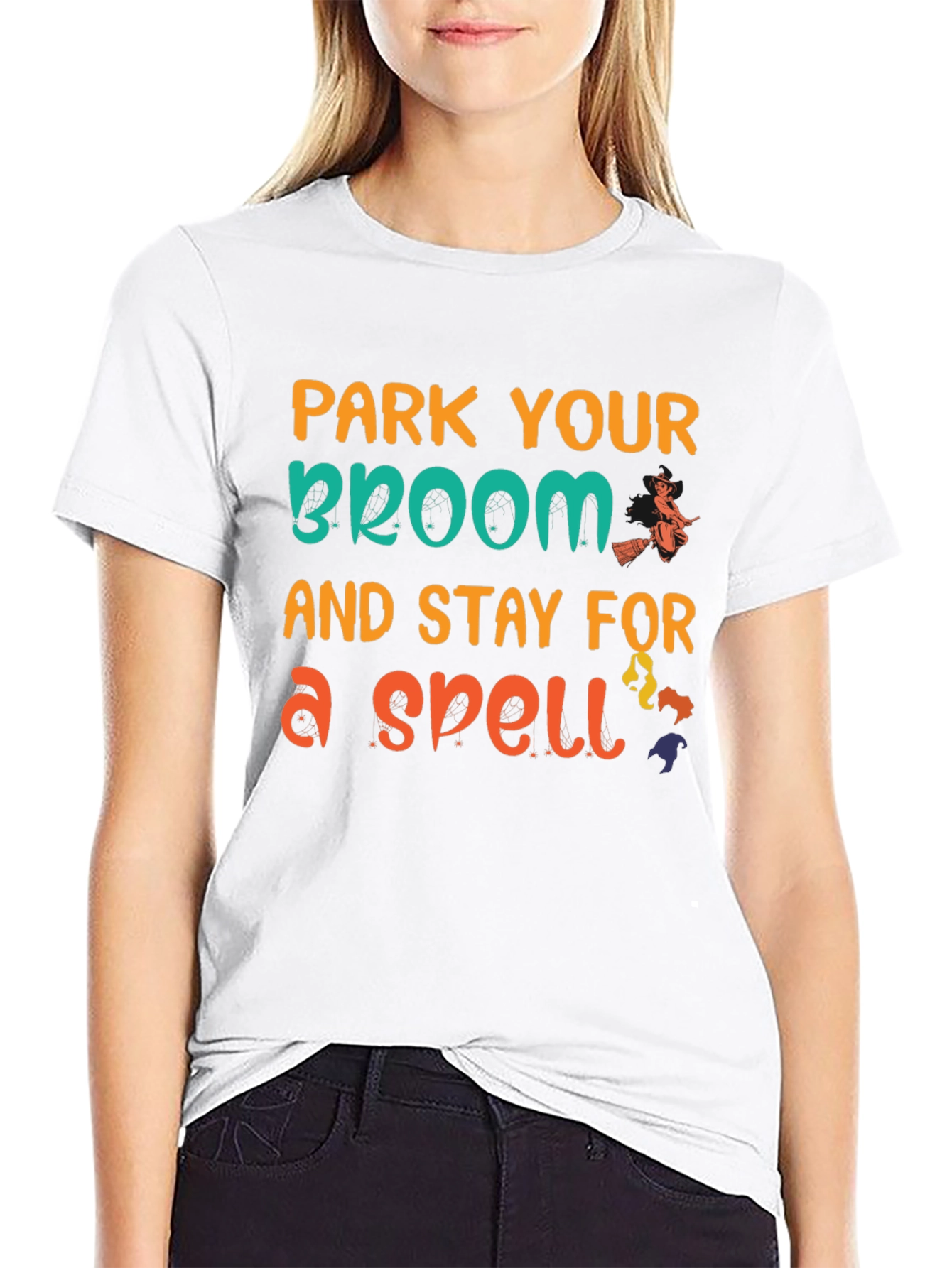 Park Your Broom Halloween T-Shirt