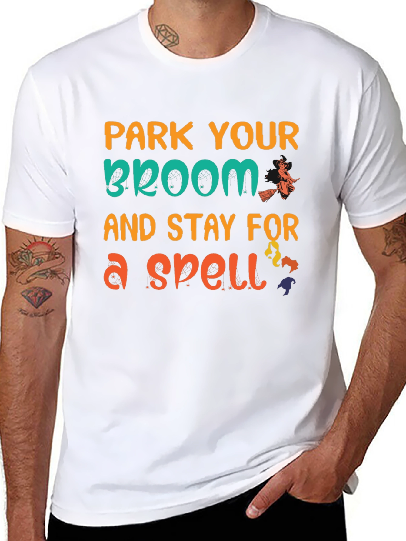 Park Your Broom Halloween T-Shirt
