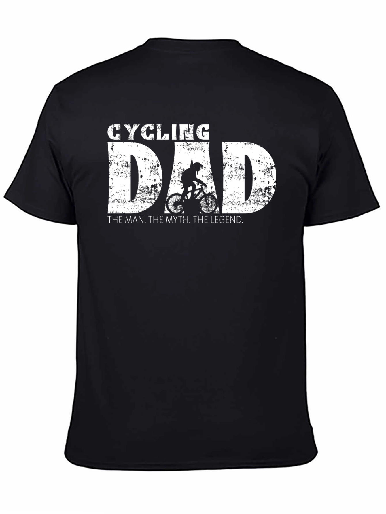 Cycling Dad T-Shirt: The Man The Myth The Legend