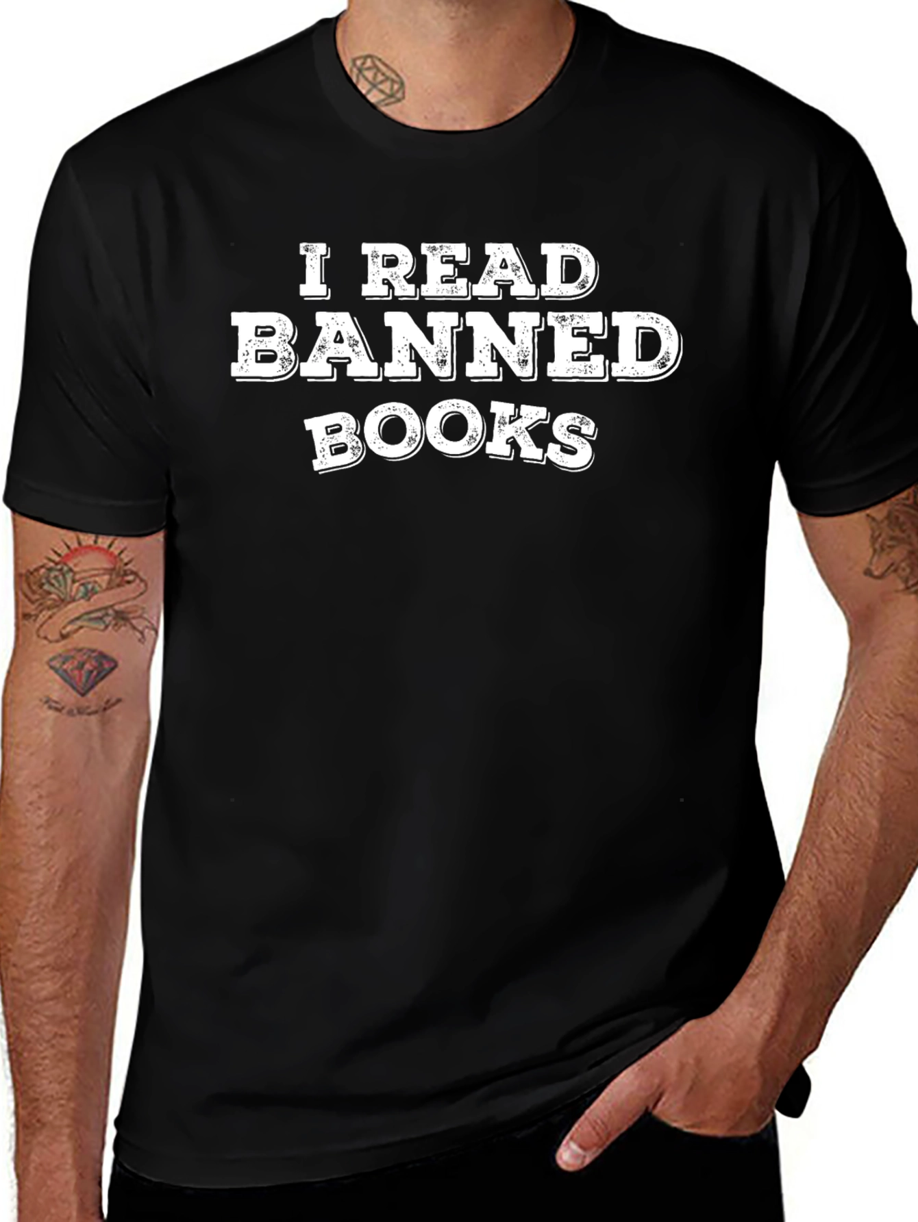 I Read Banned Books T-Shirt - Literary Rebellion