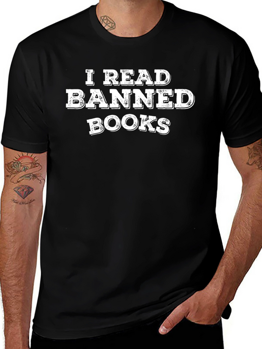 I Read Banned Books T-Shirt - Literary Rebellion