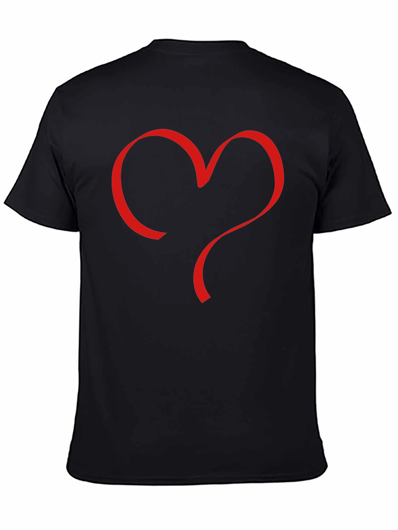 Heart Graphic Tee - Modern Valentines Day Style