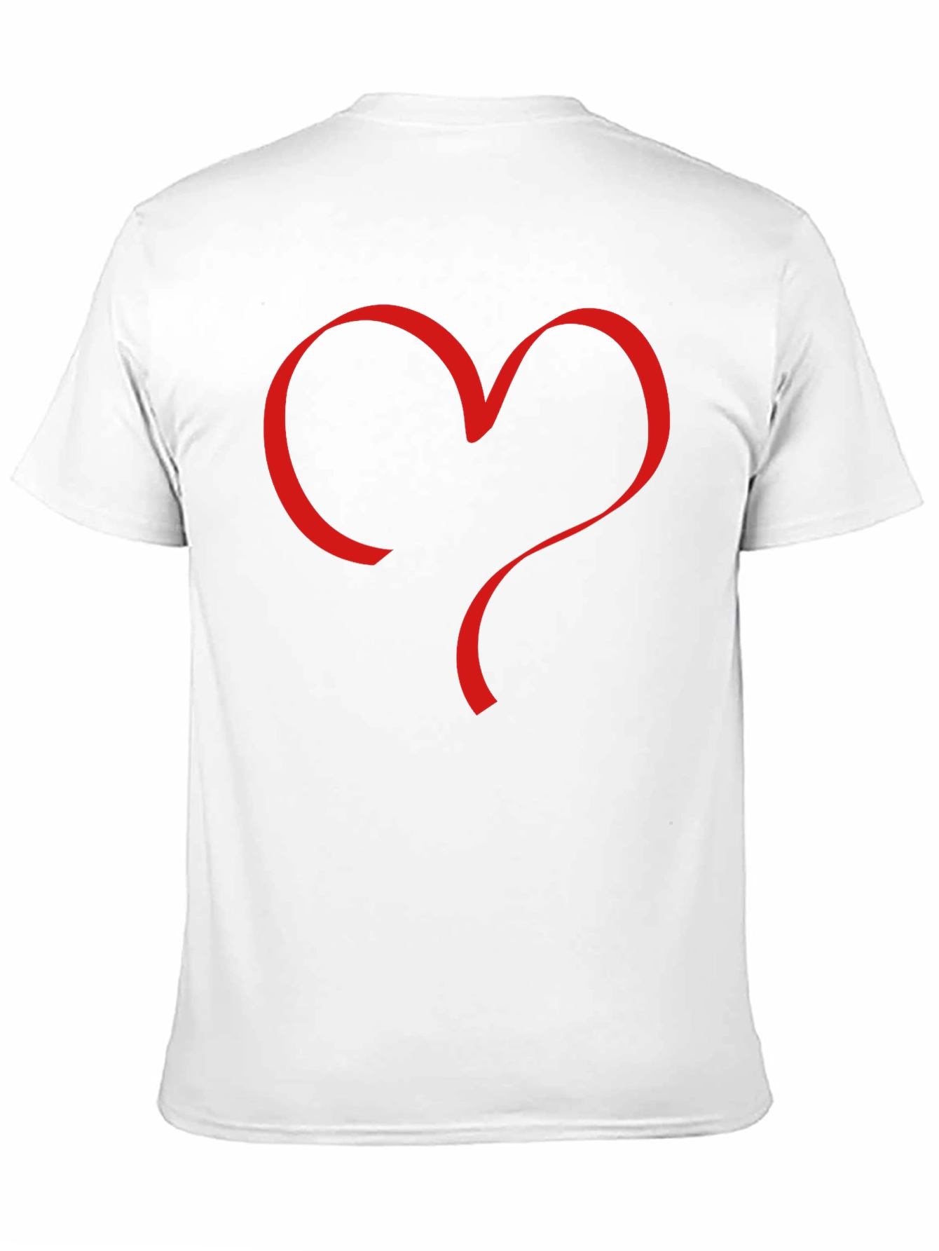 Heart Graphic Tee - Modern Valentines Day Style
