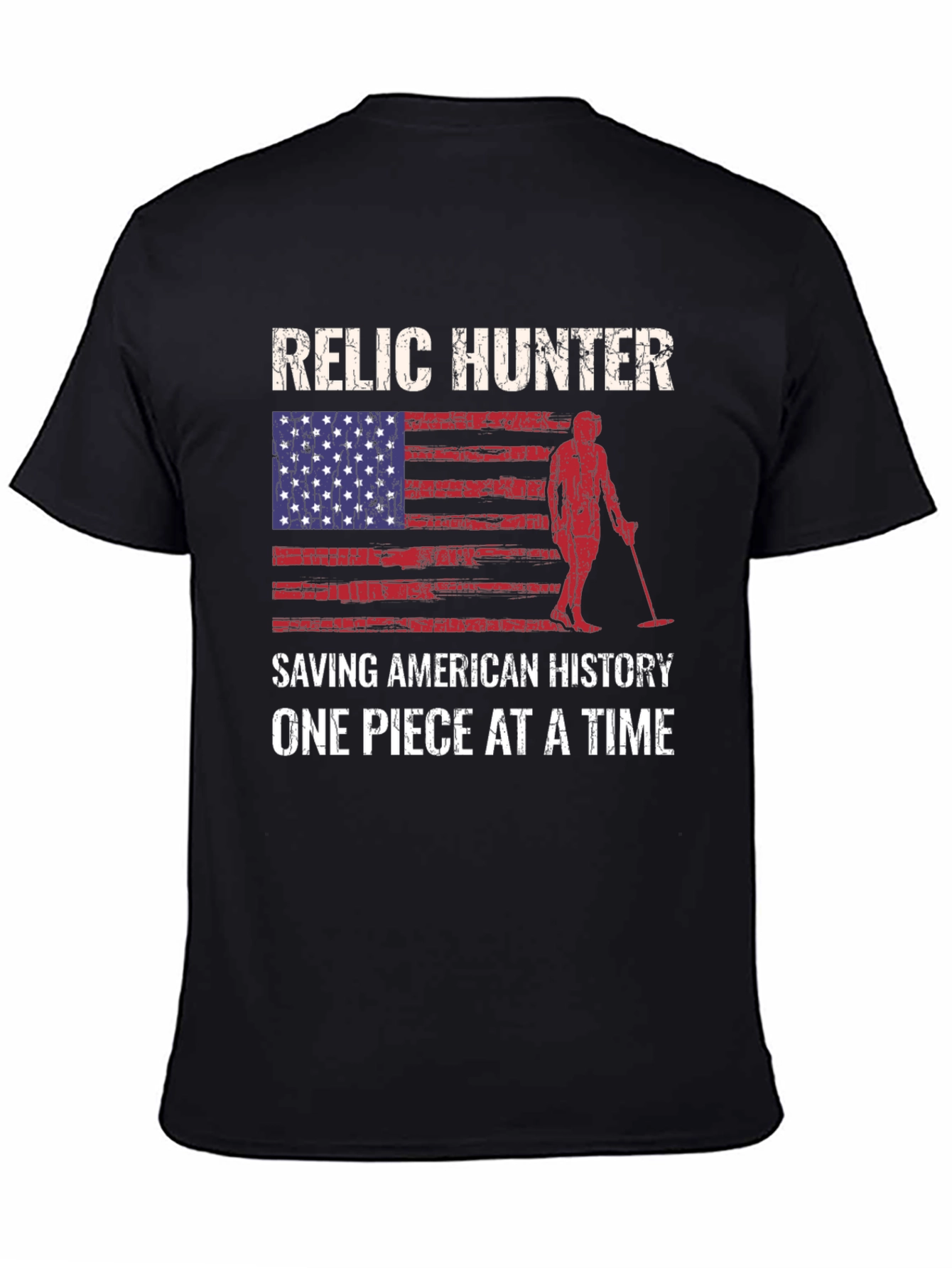 Relic Hunter American Flag T-Shirt