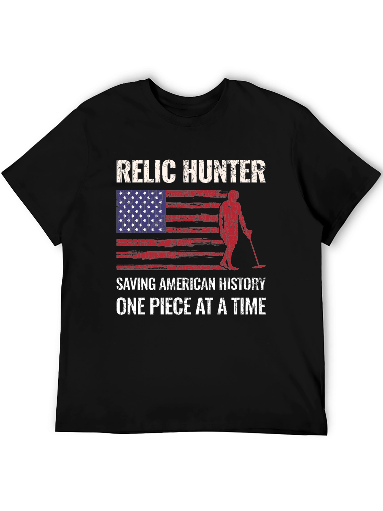 Relic Hunter American Flag T-Shirt