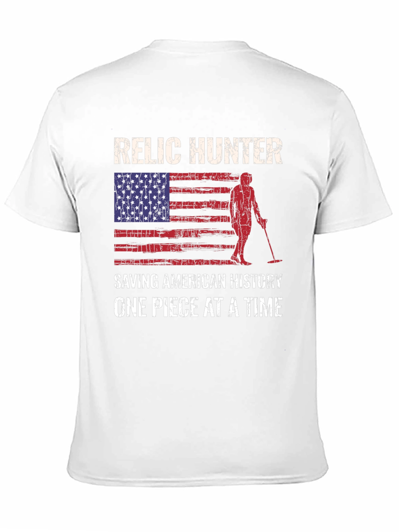Relic Hunter American Flag T-Shirt