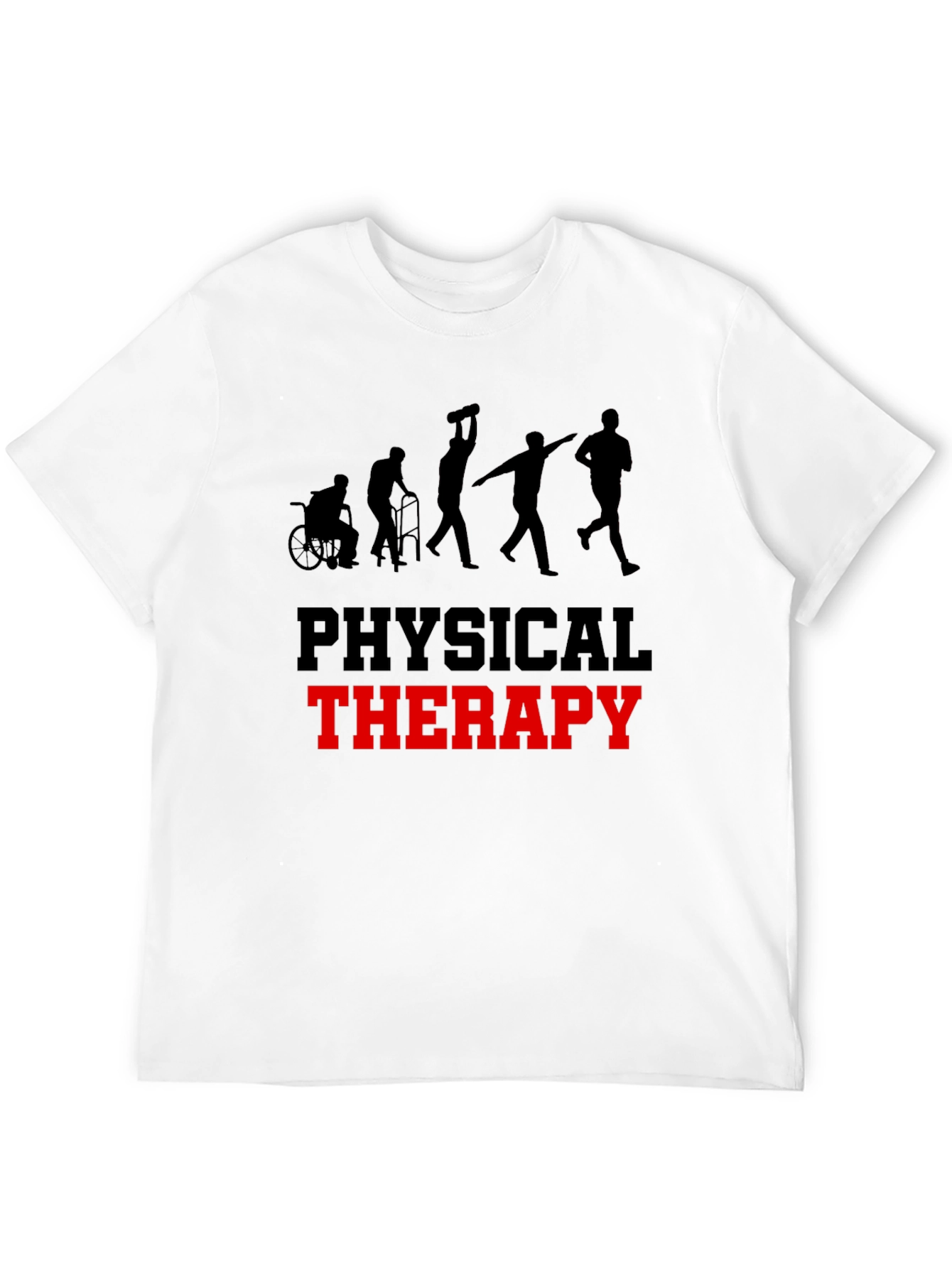 Physical Therapy Evolution Black T-Shirt