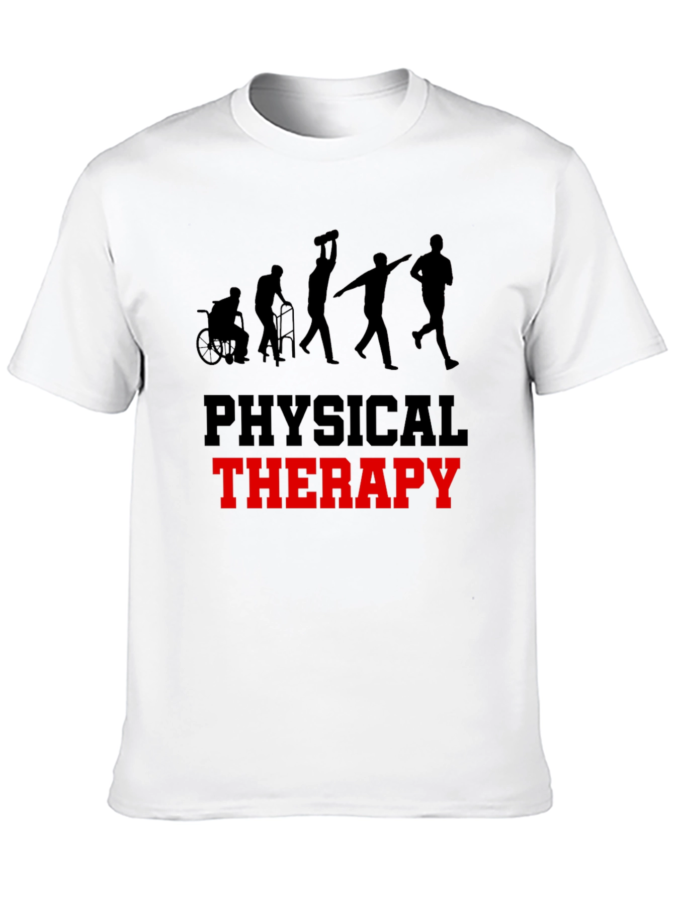 Physical Therapy Evolution Black T-Shirt