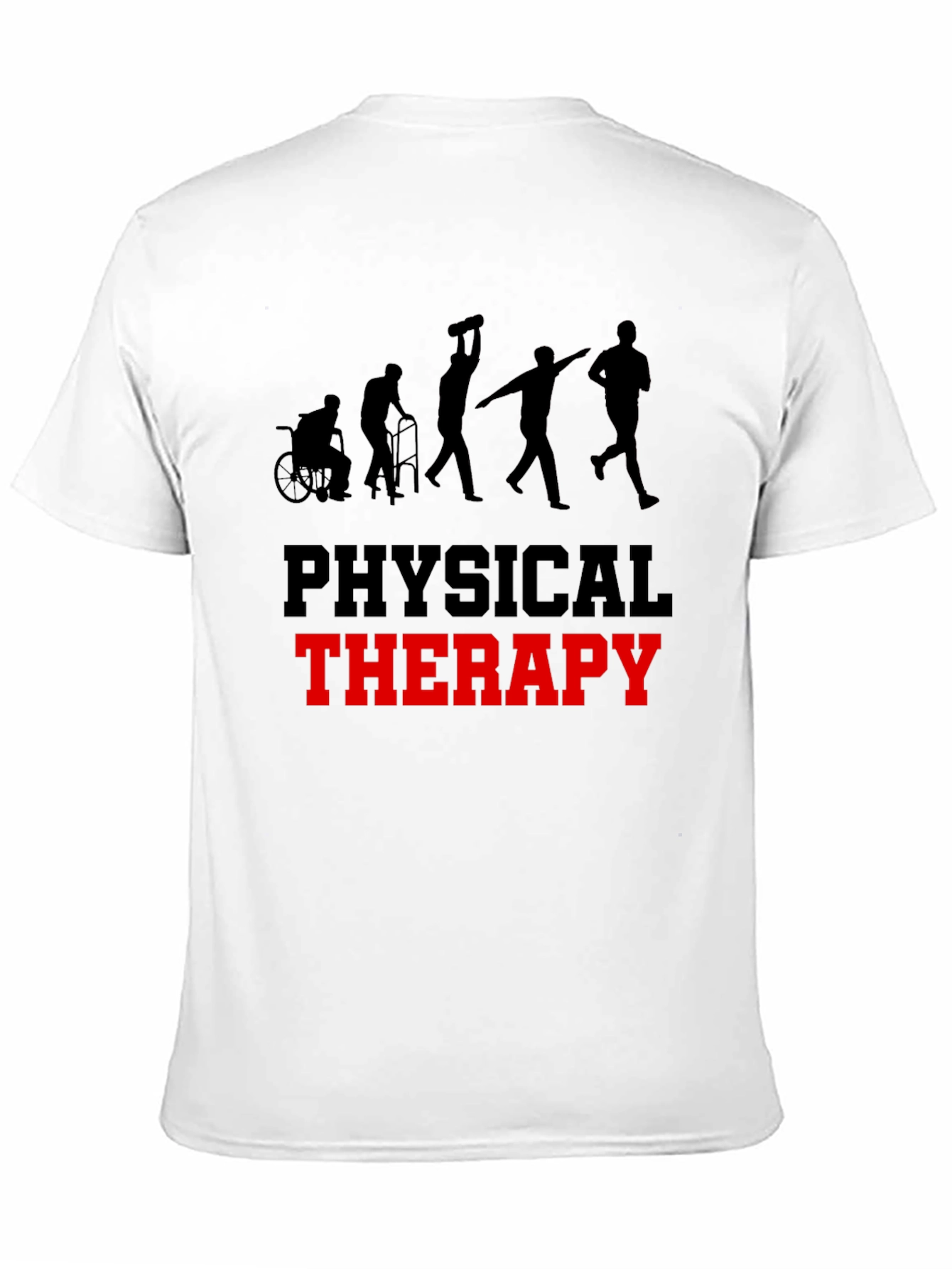 Physical Therapy Evolution Black T-Shirt