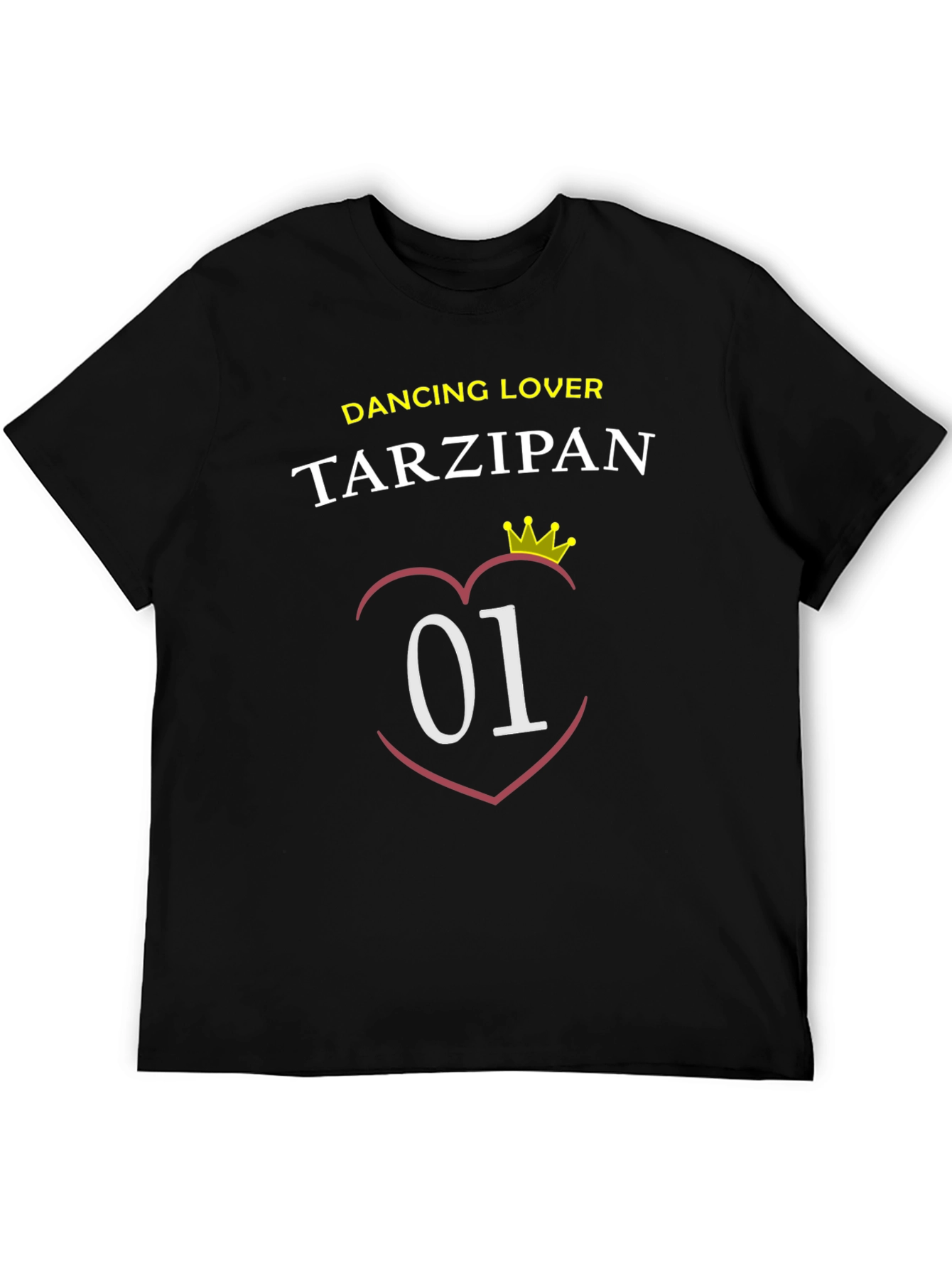 Dancing Lover Tarzipan Black T-Shirt