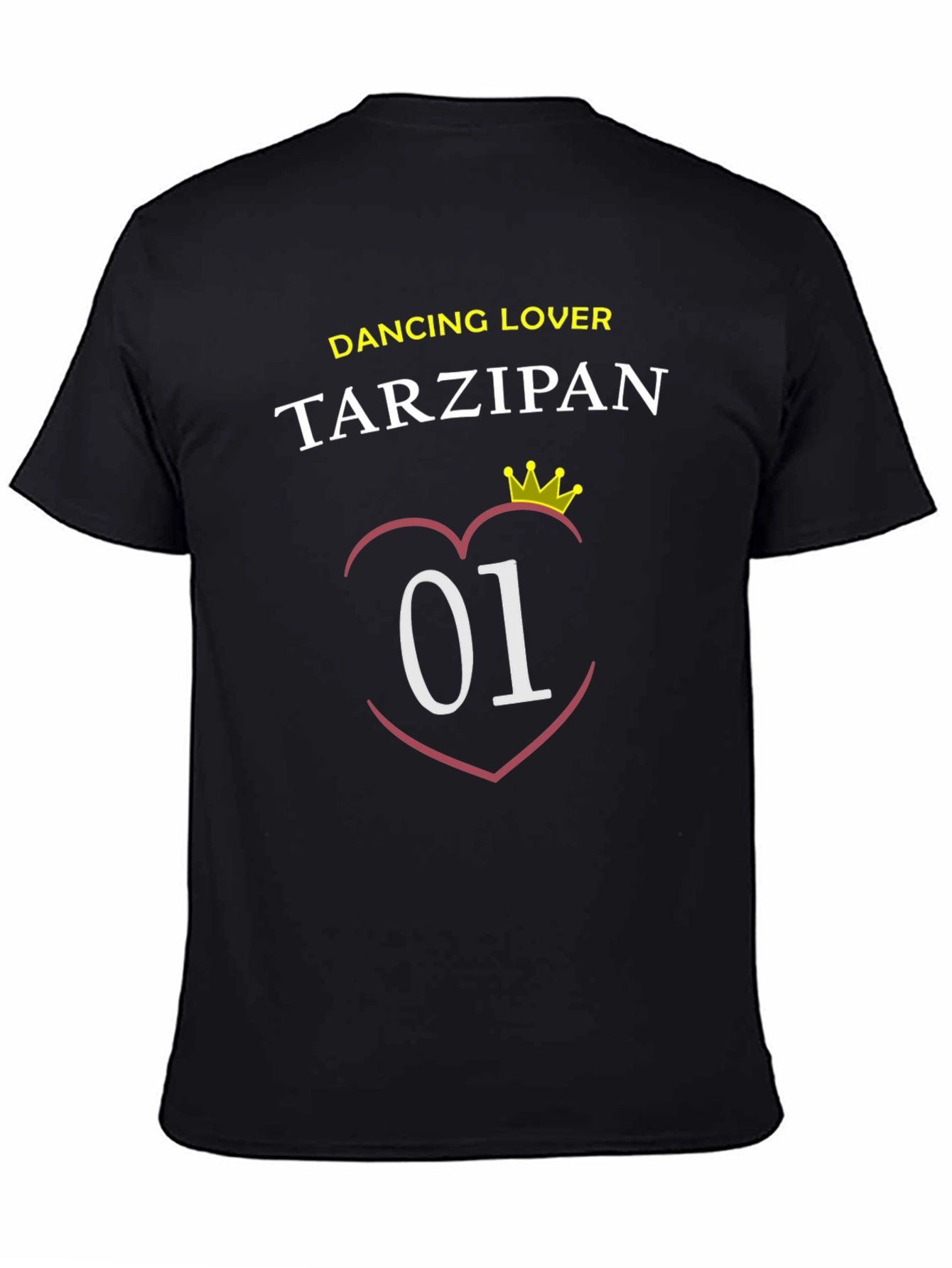 Dancing Lover Tarzipan Black T-Shirt