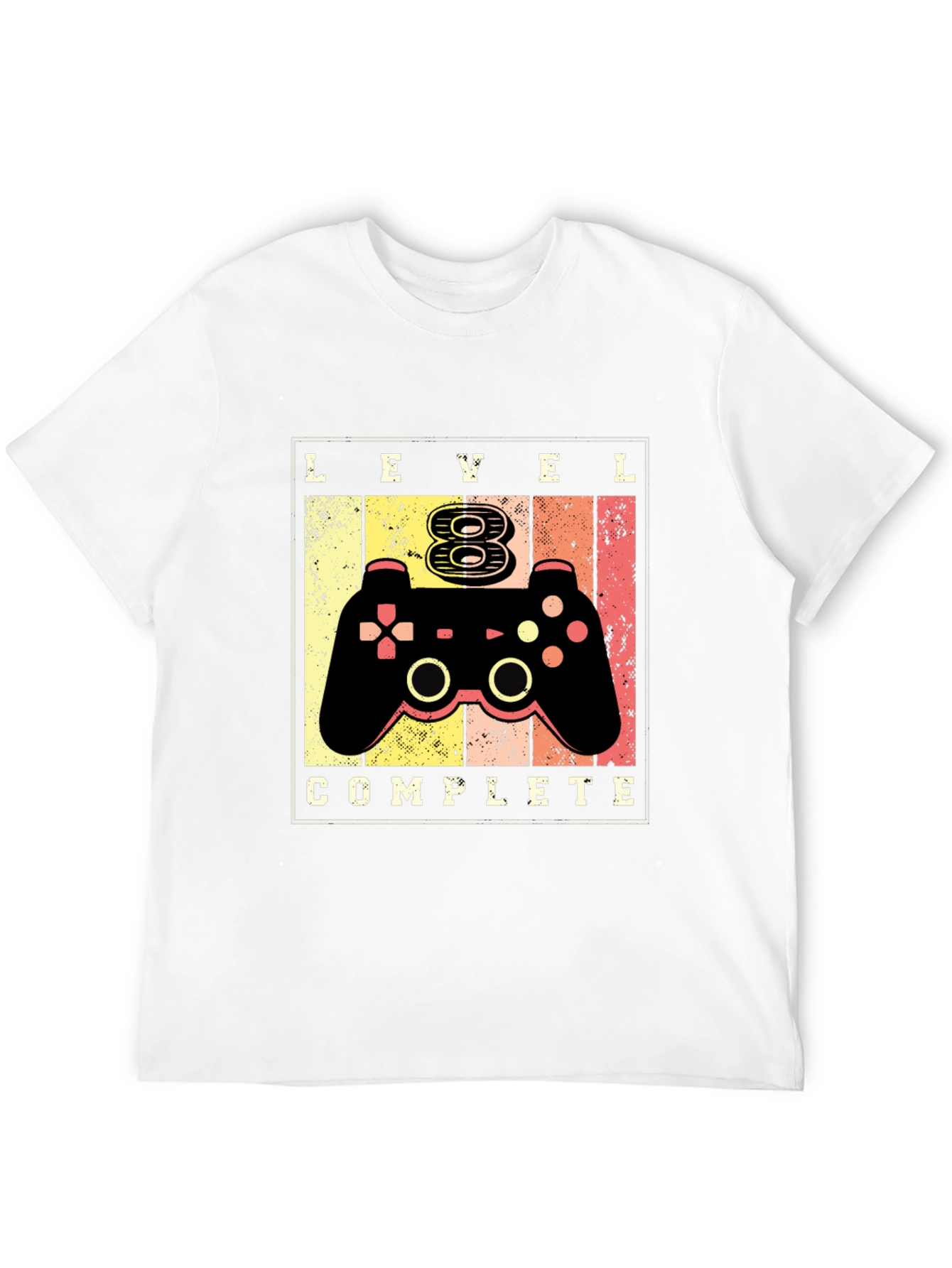 Level 8 Complete Gamer T-Shirt - Birthday Gift