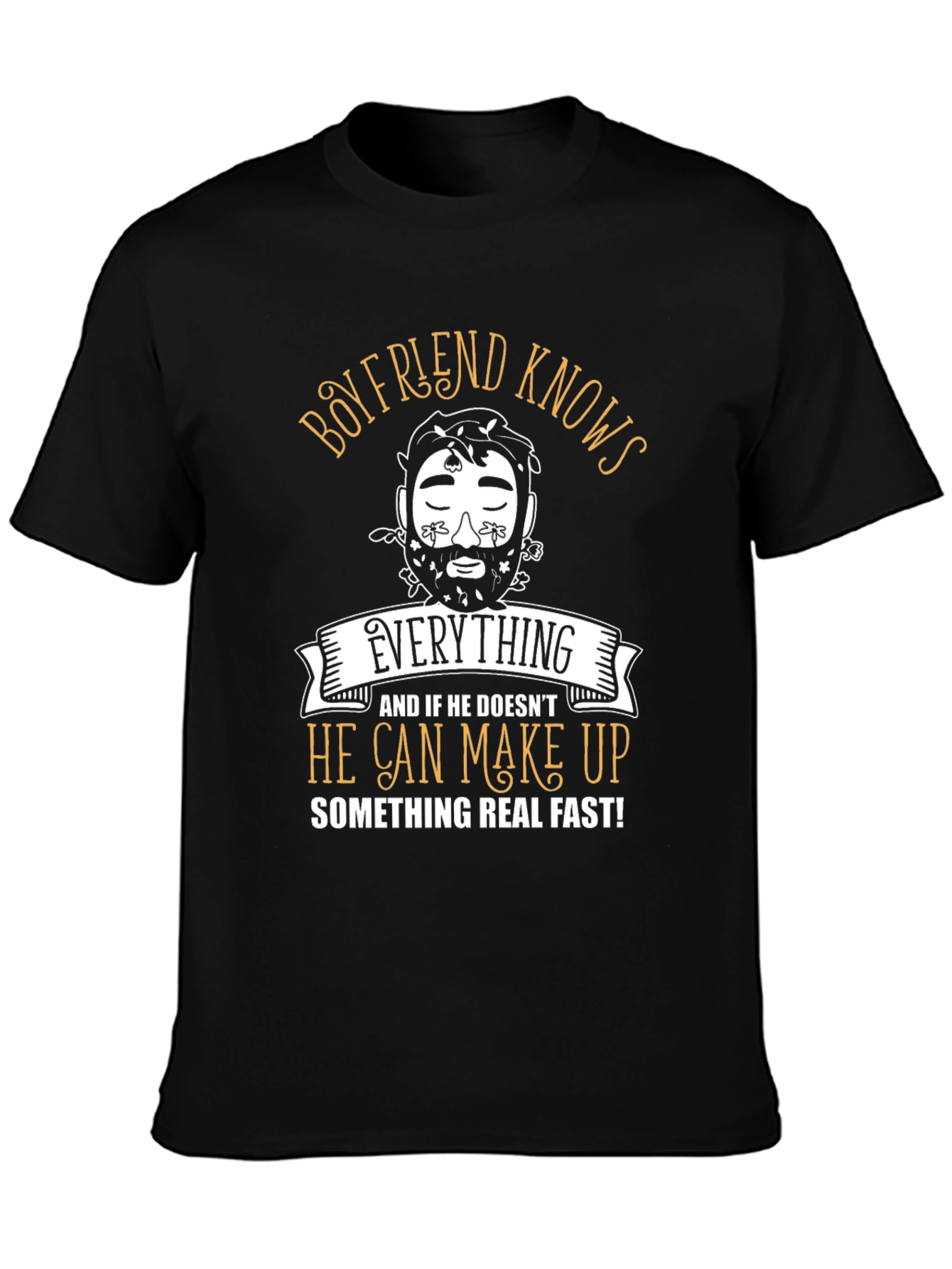 Boyfriend Knows Everything Graphic Tee