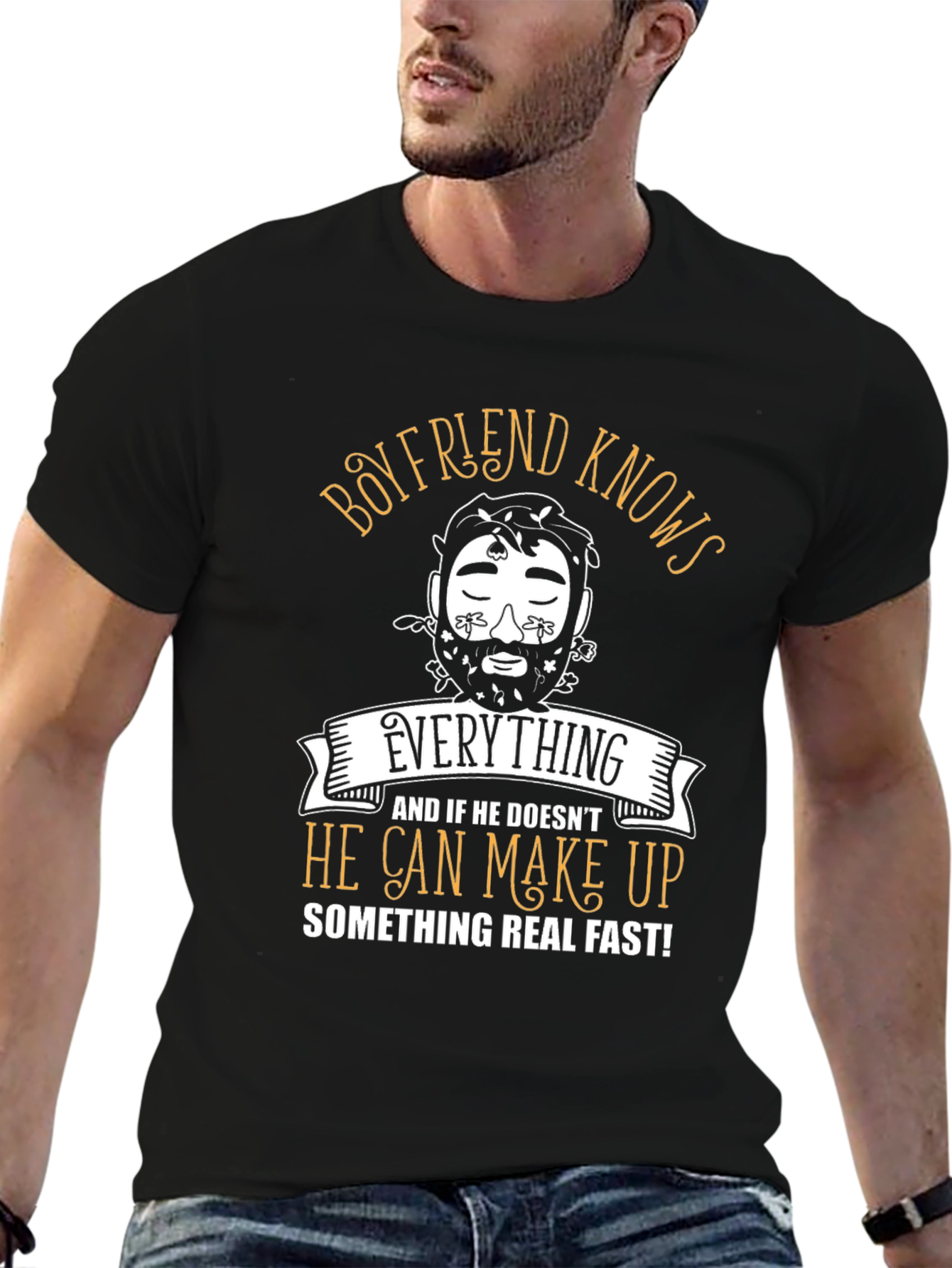 Boyfriend Knows Everything Graphic Tee