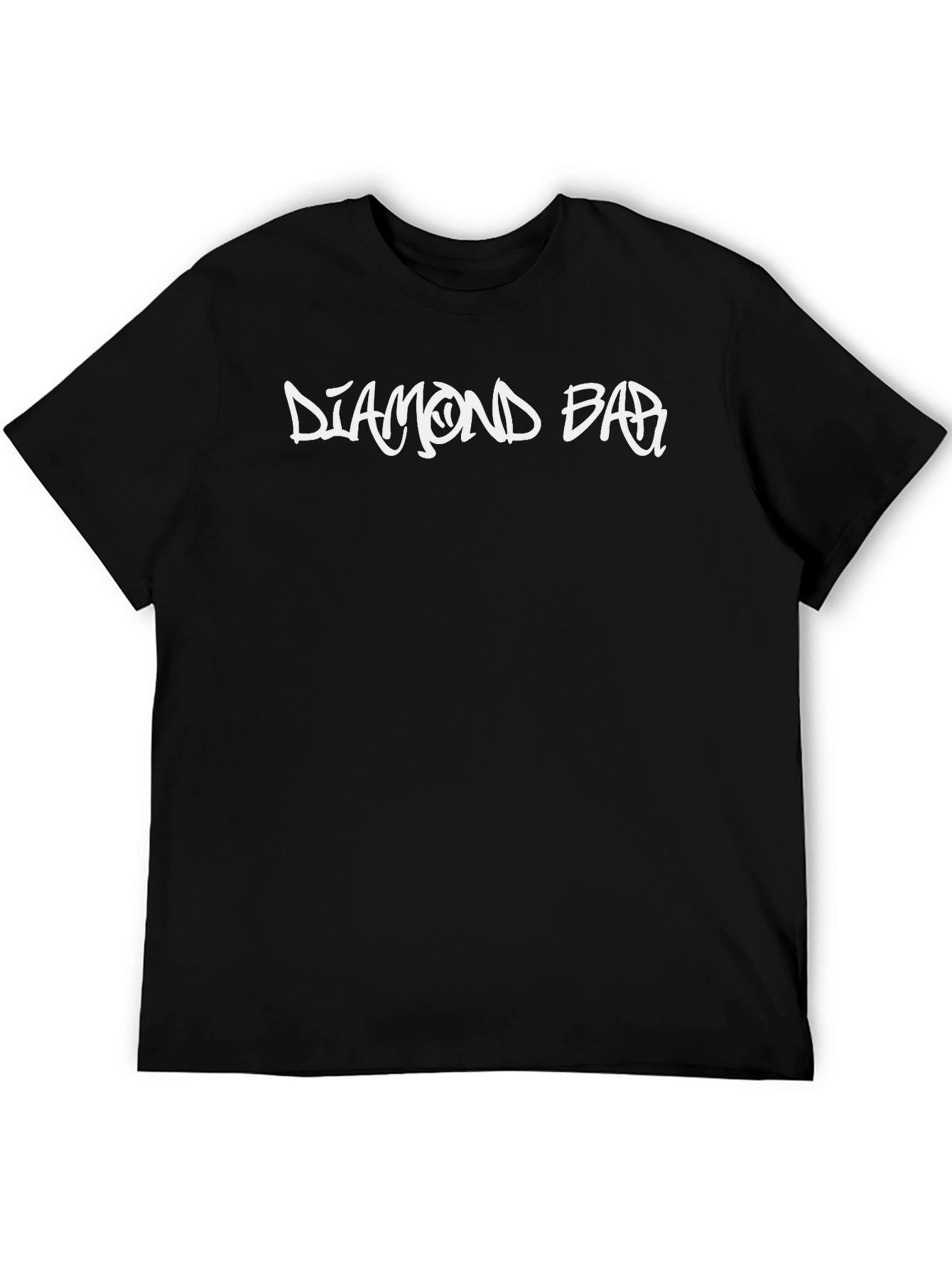 Diamond Bar Graphic T-Shirt - Casual Style
