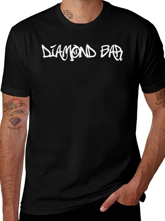 Diamond Bar Graphic T-Shirt - Casual Style