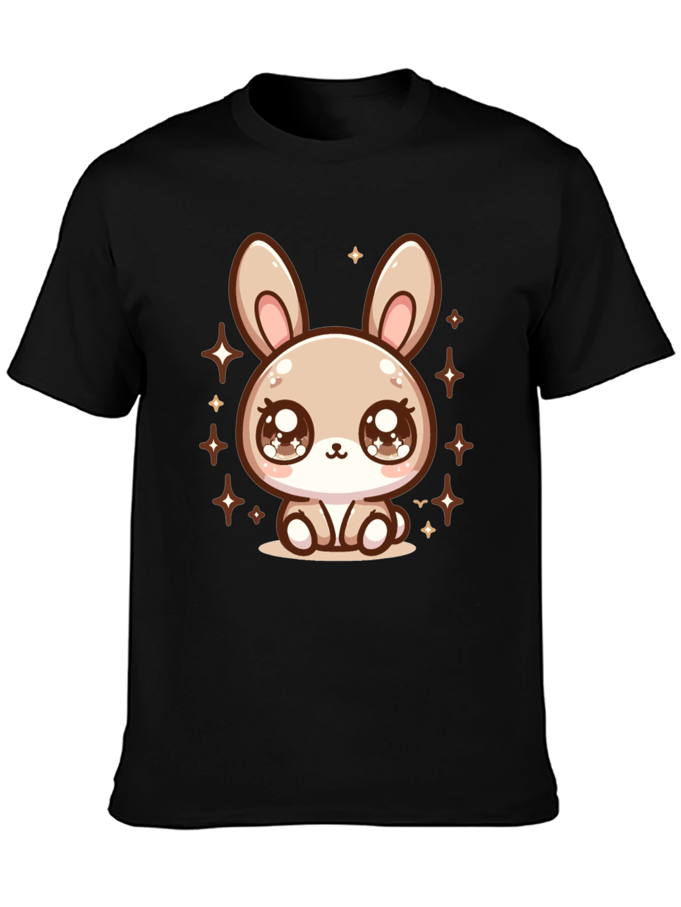 Cute Bunny Graphic Tee - Soft & Stylish