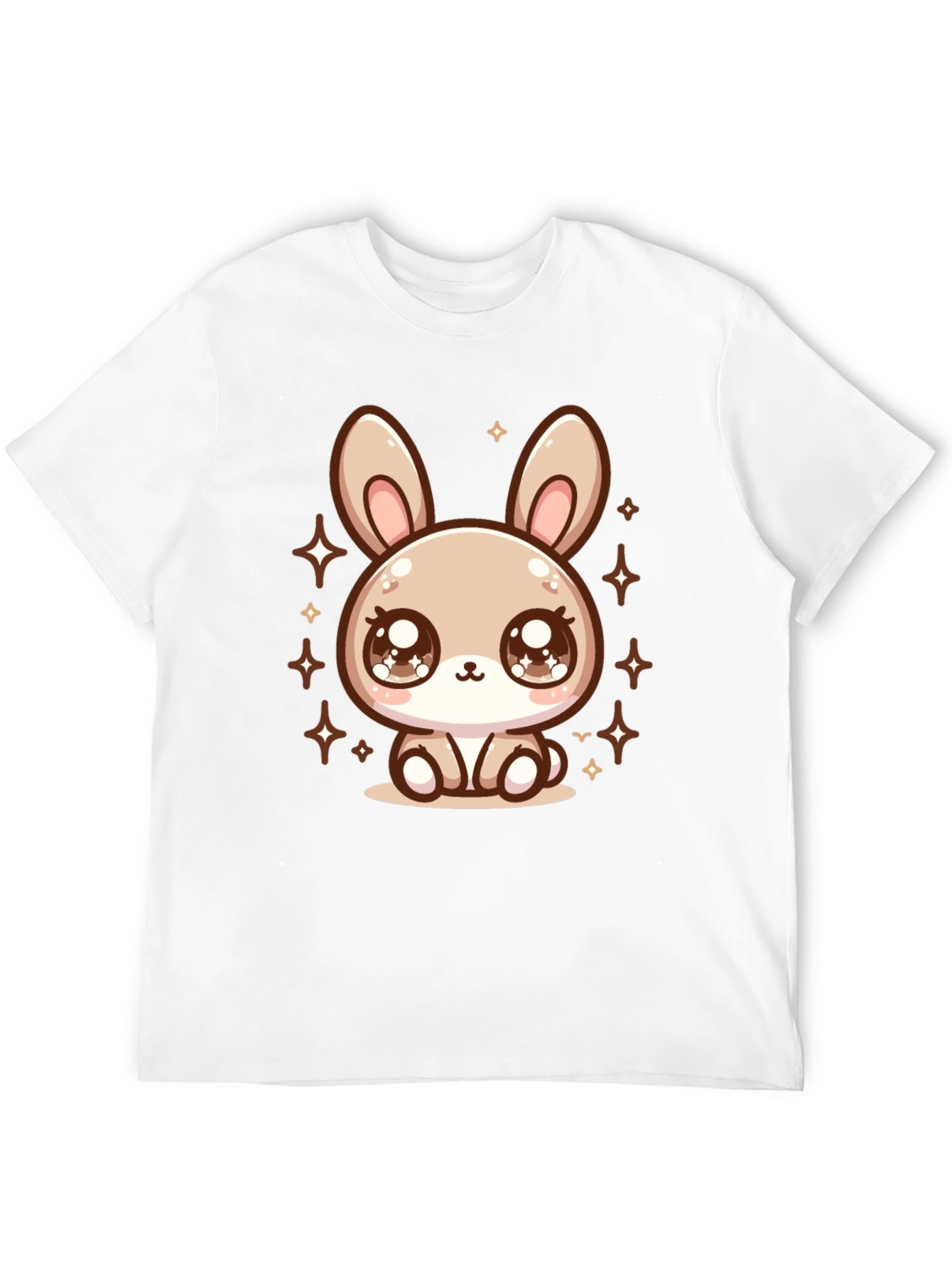 Cute Bunny Graphic Tee - Soft & Stylish