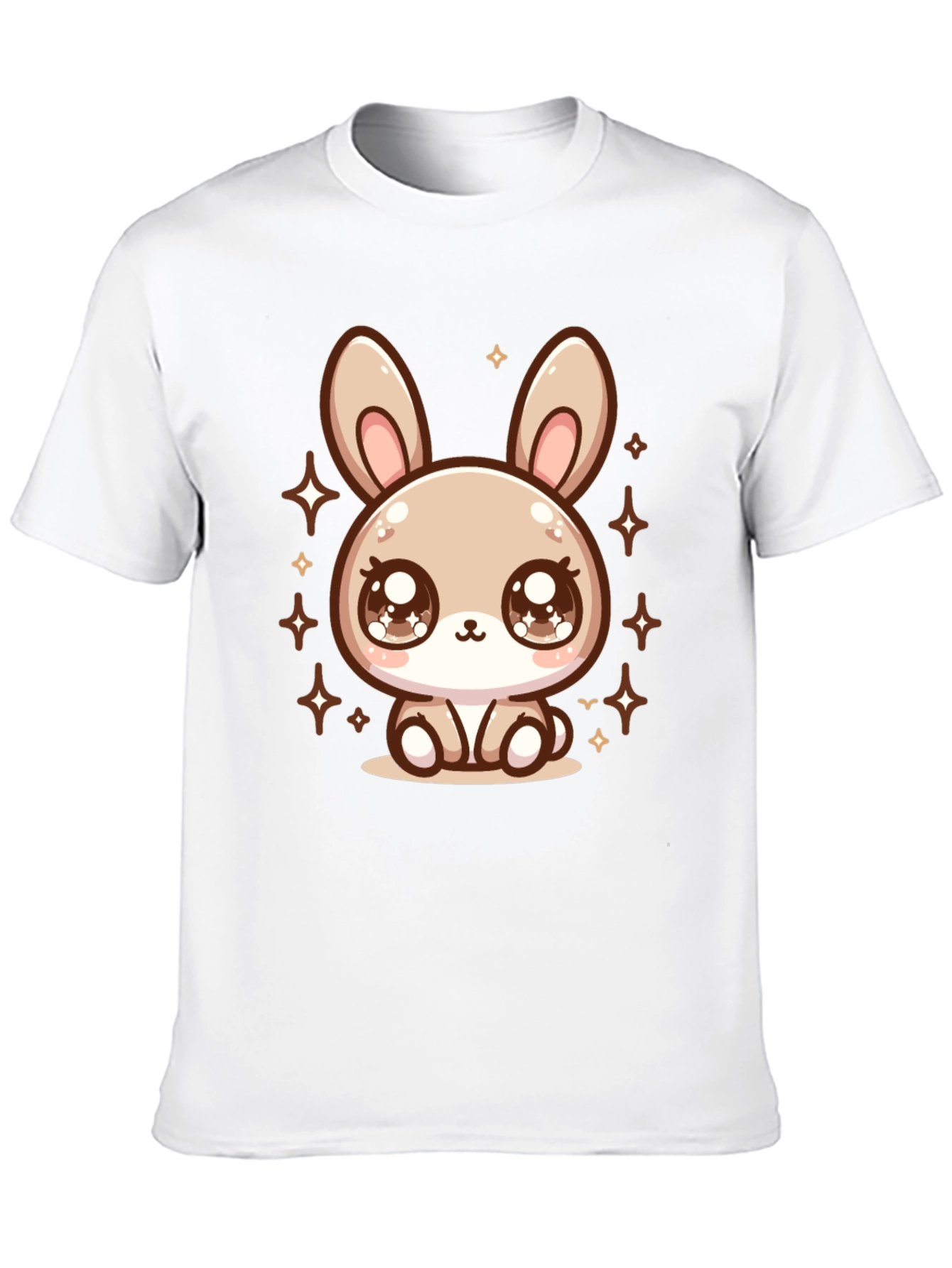 Cute Bunny Graphic Tee - Soft & Stylish