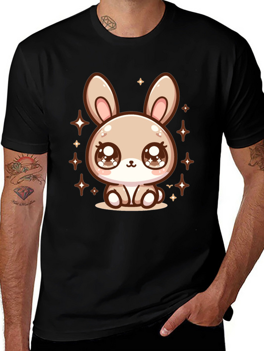 Cute Bunny Graphic Tee - Soft & Stylish
