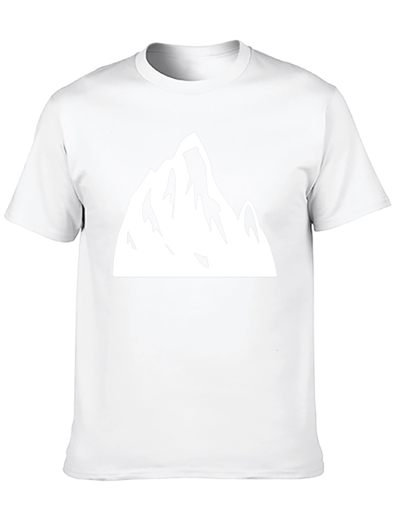 Mountain Graphic Tee - Black Cotton