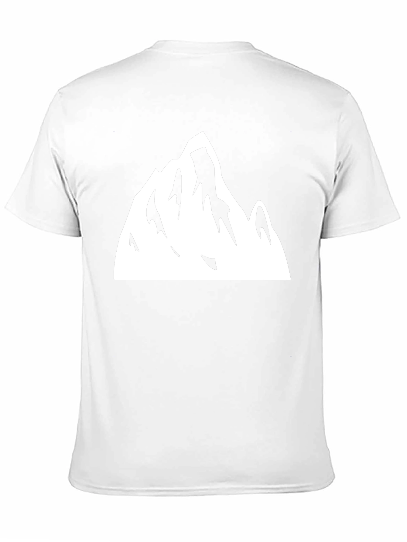 Mountain Graphic Tee - Black Cotton