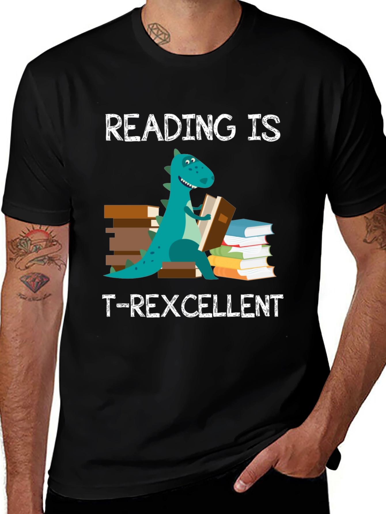 Reading is T-Rexcellent Graphic Tee