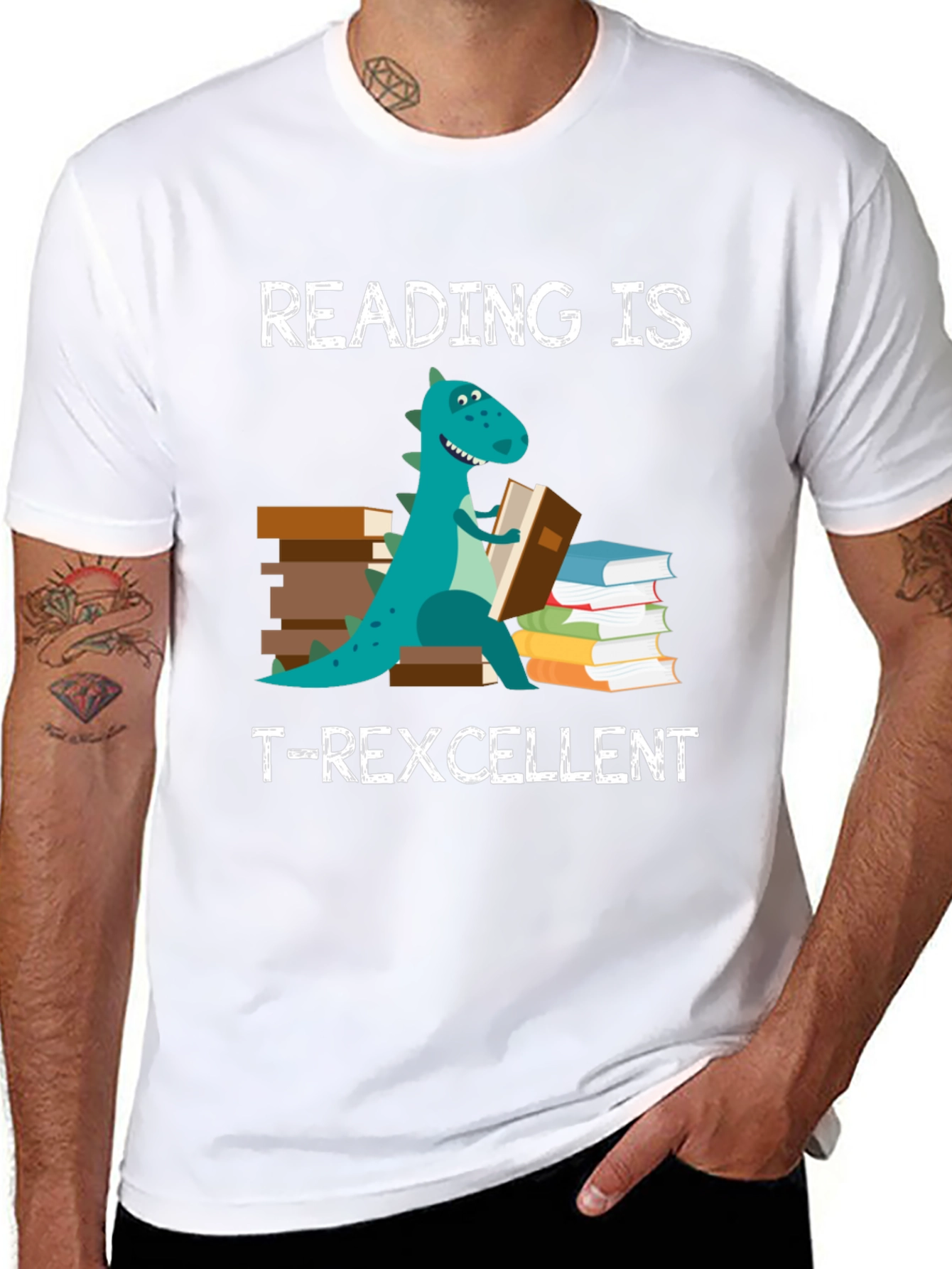 Reading is T-Rexcellent Graphic Tee