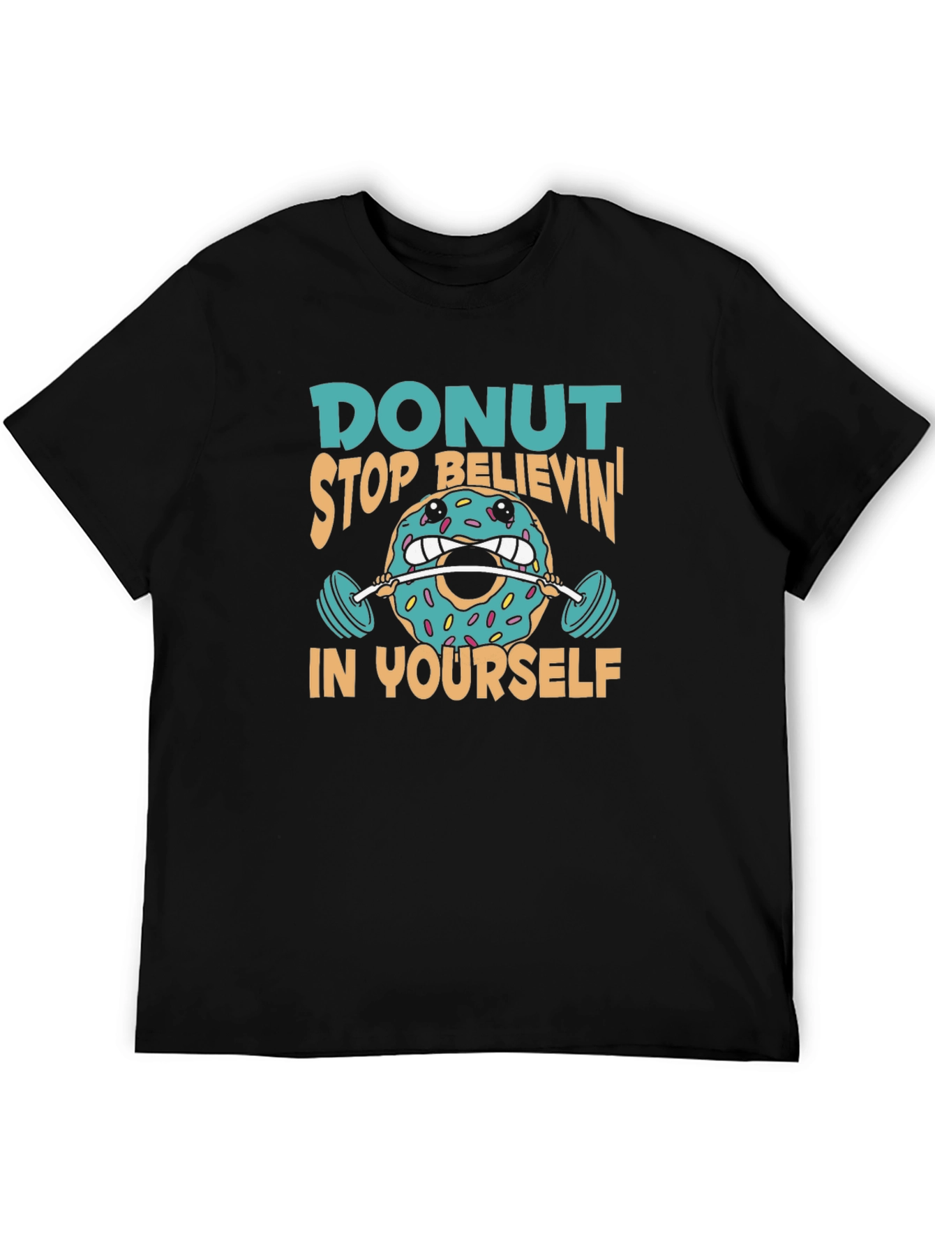 Donut Believe in Yourself Graphic T-Shirt