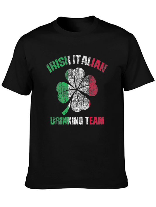Irish Italian Drinking Team St. Patricks Day T-Shirt