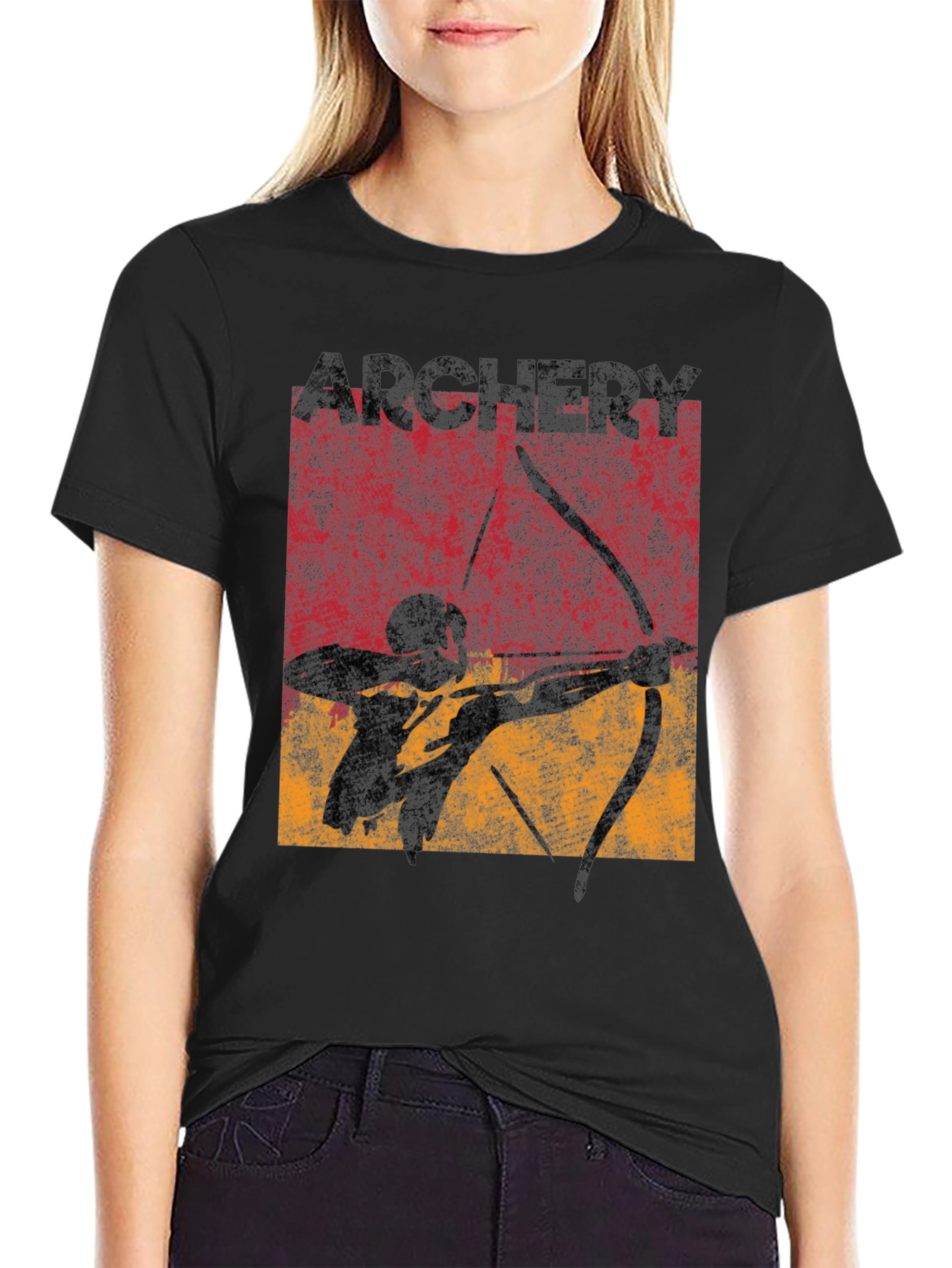 Archery Graphic Tee - Classic Archer Design