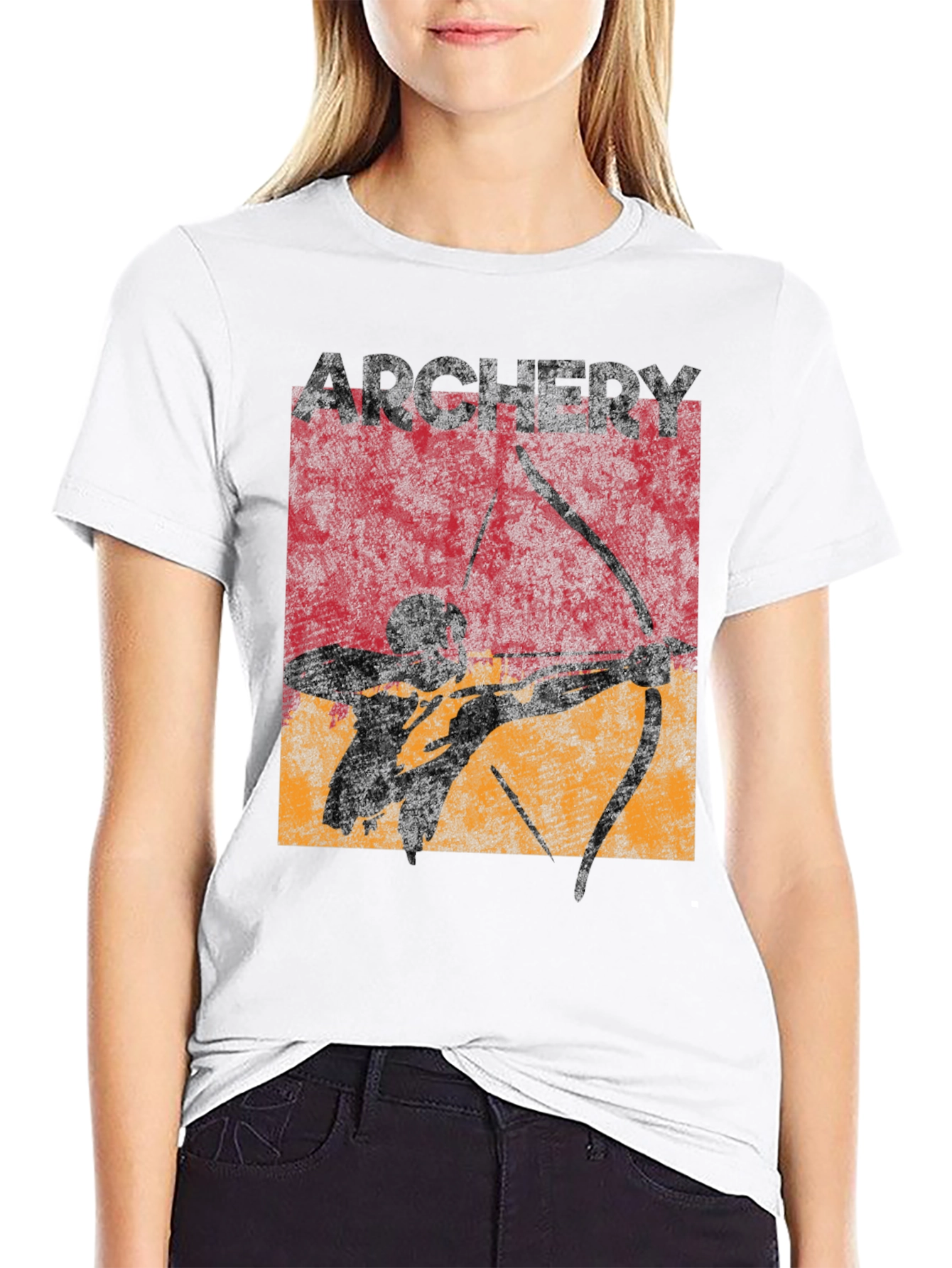 Archery Graphic Tee - Classic Archer Design