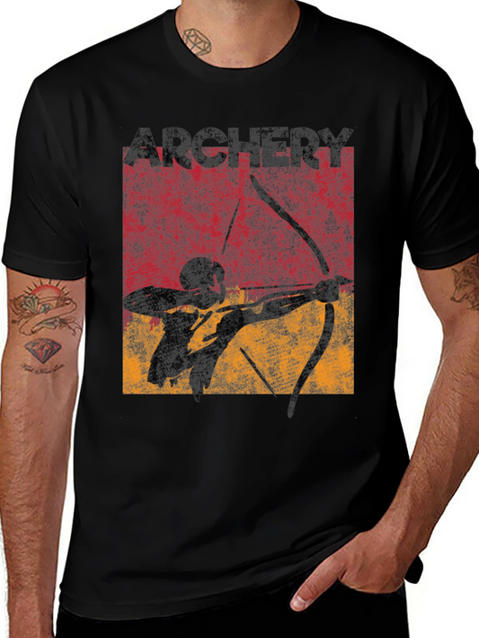 Archery Graphic Tee - Classic Archer Design