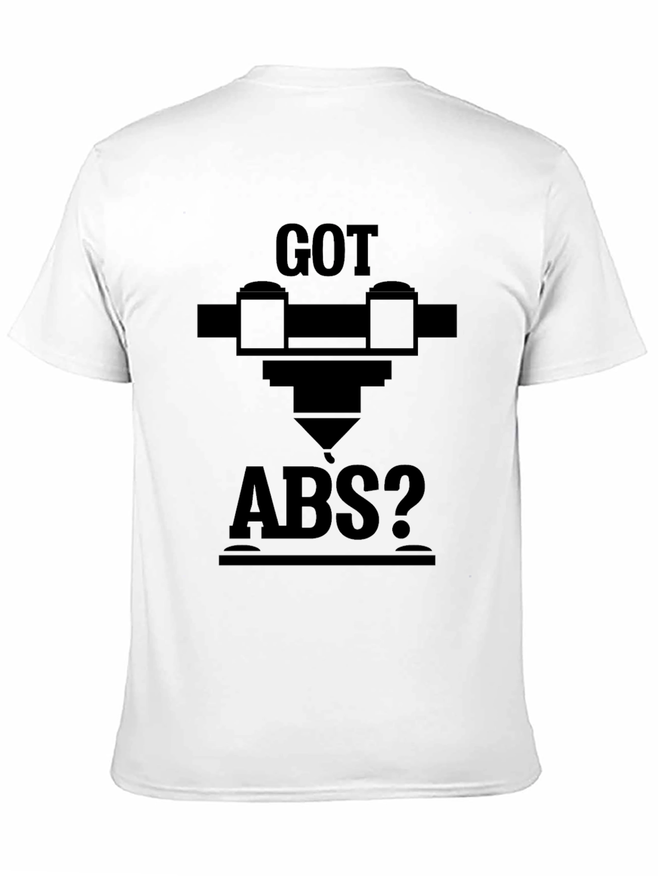 Got ABS? 3D Printing Enthusiasts Black Tee