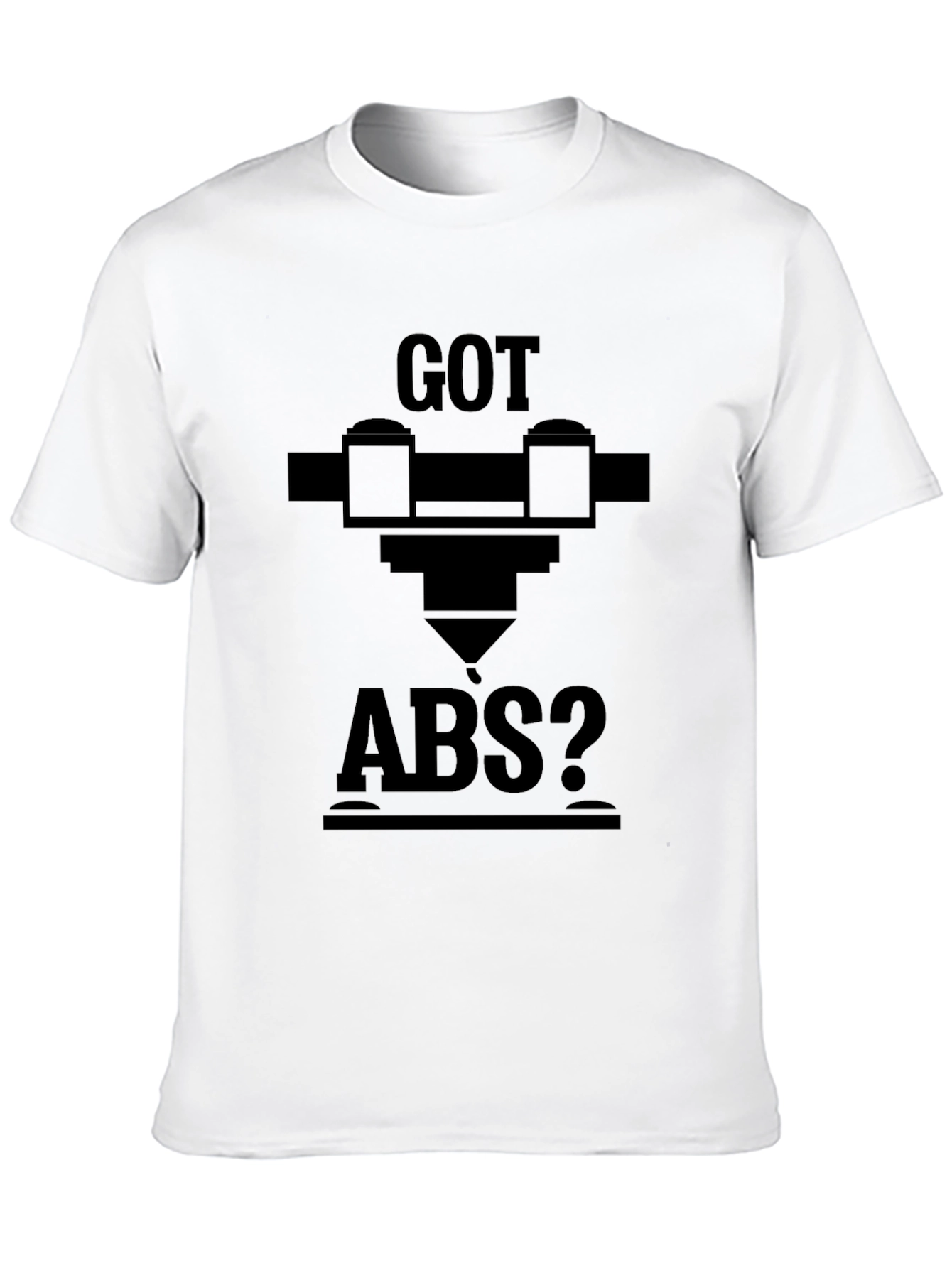 Got ABS? 3D Printing Enthusiasts Black Tee